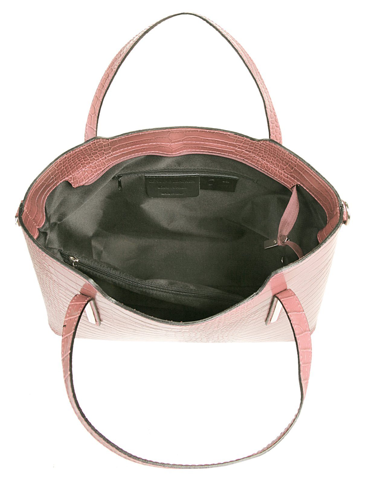 Cluty Tas echt leer, made in italy