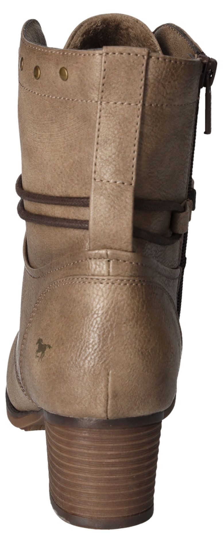 Mustang Shoes Laarsjes Bikerboots, enkellaarsjes met binnenrits