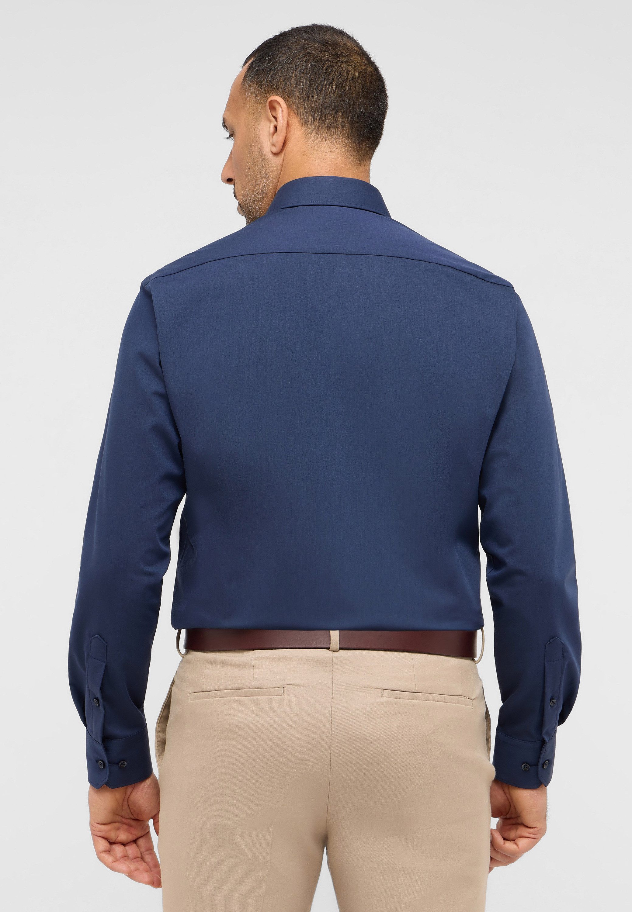 Eterna Overhemd met lange mouwen MODERN FIT NON IRON (strijkvrij)