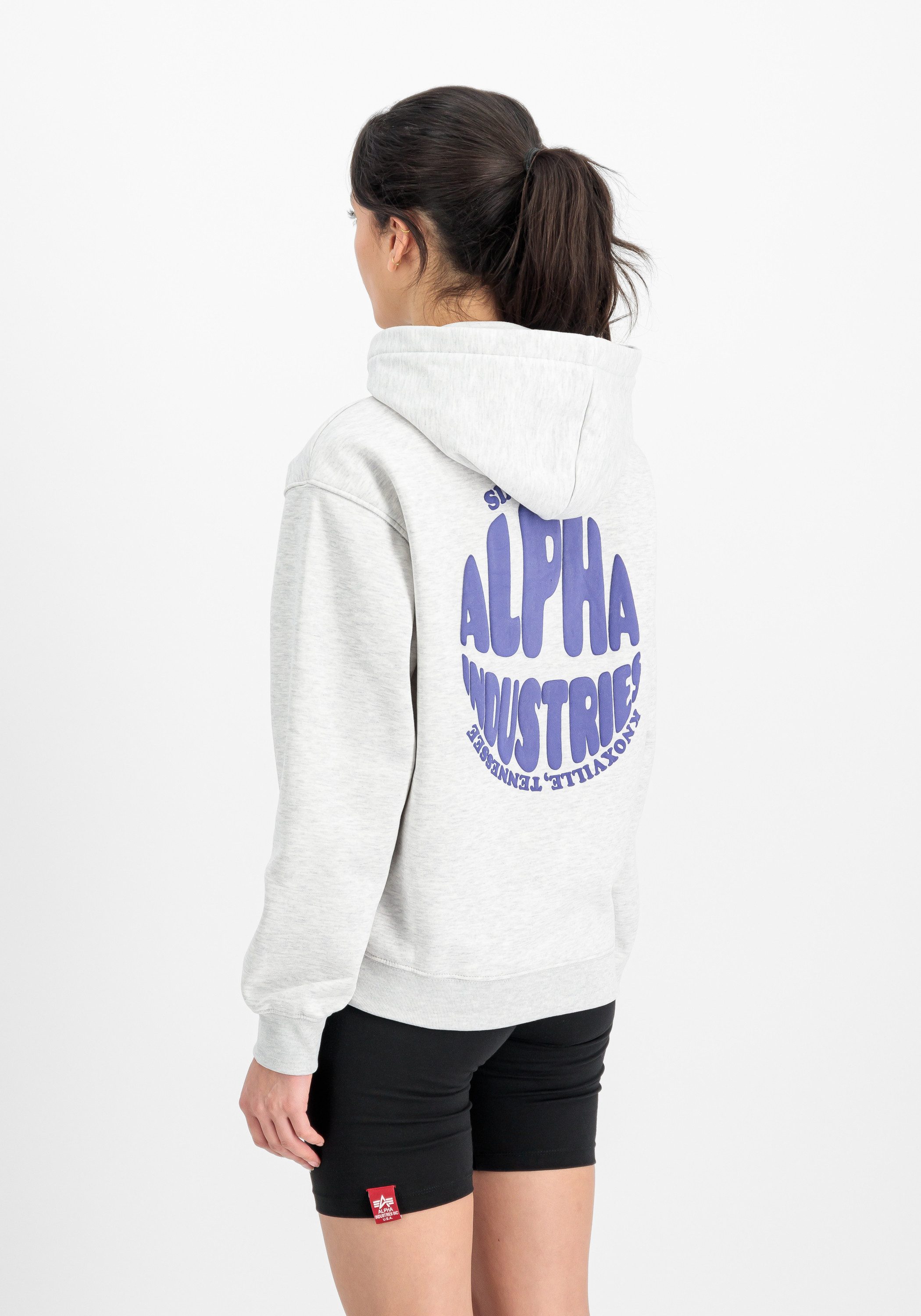 Alpha Industries Hoodie Logo Hoodie Backprint W