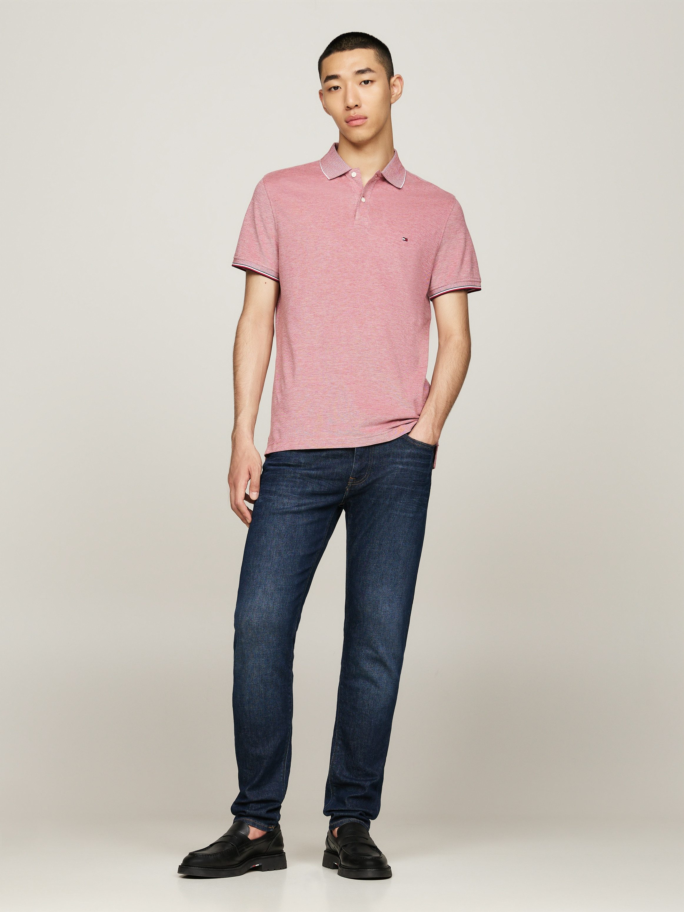 Tommy Hilfiger Slim fit jeans SLIM BLEECKER PSTR CROW BLACK