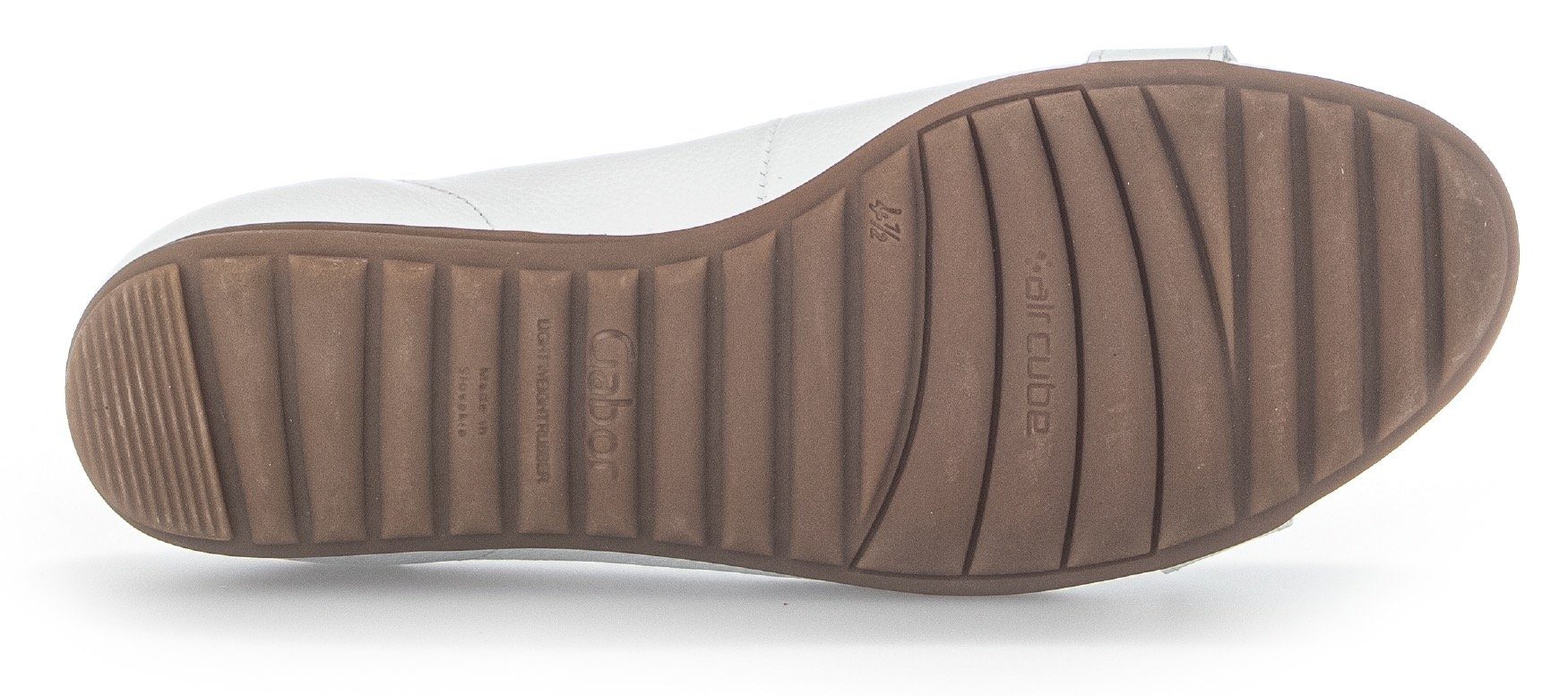 Gabor Ballerina's Florence Trouwschoen, platte schoenen, slippers met elegante sierketting