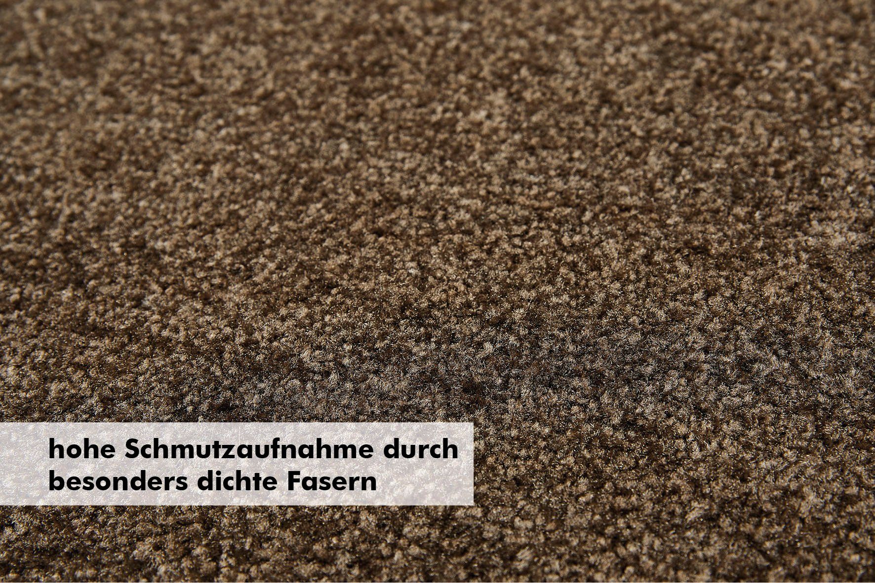 Andiamo Mat Super Wash & Clean, Made in Belgium Vuilopvangmat, uni kleuren, antislip, wasbaar