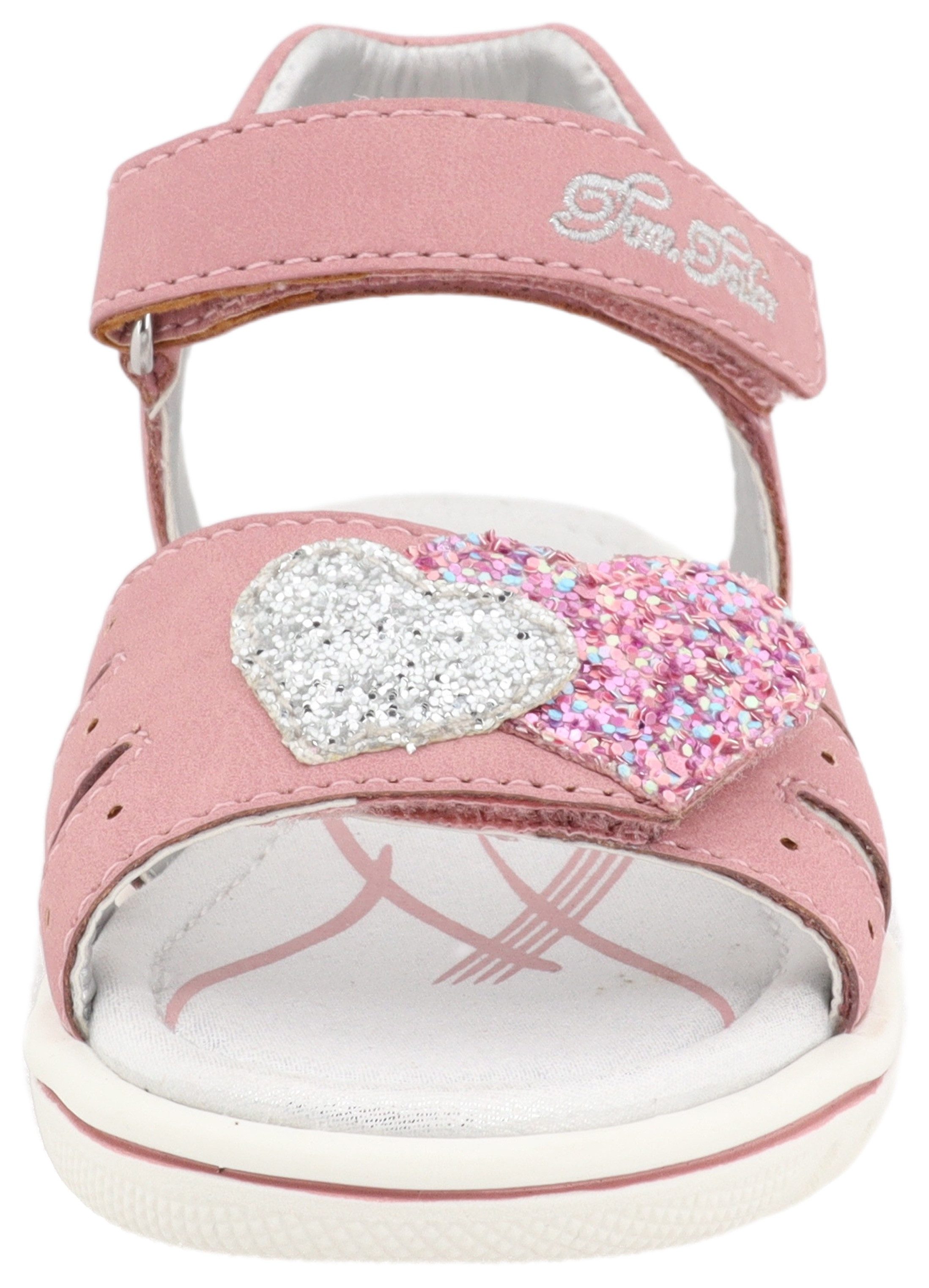Tom Tailor Sandalen , feestdagsschoen, klittenbandschoen, zomerschoen met glitter-harten