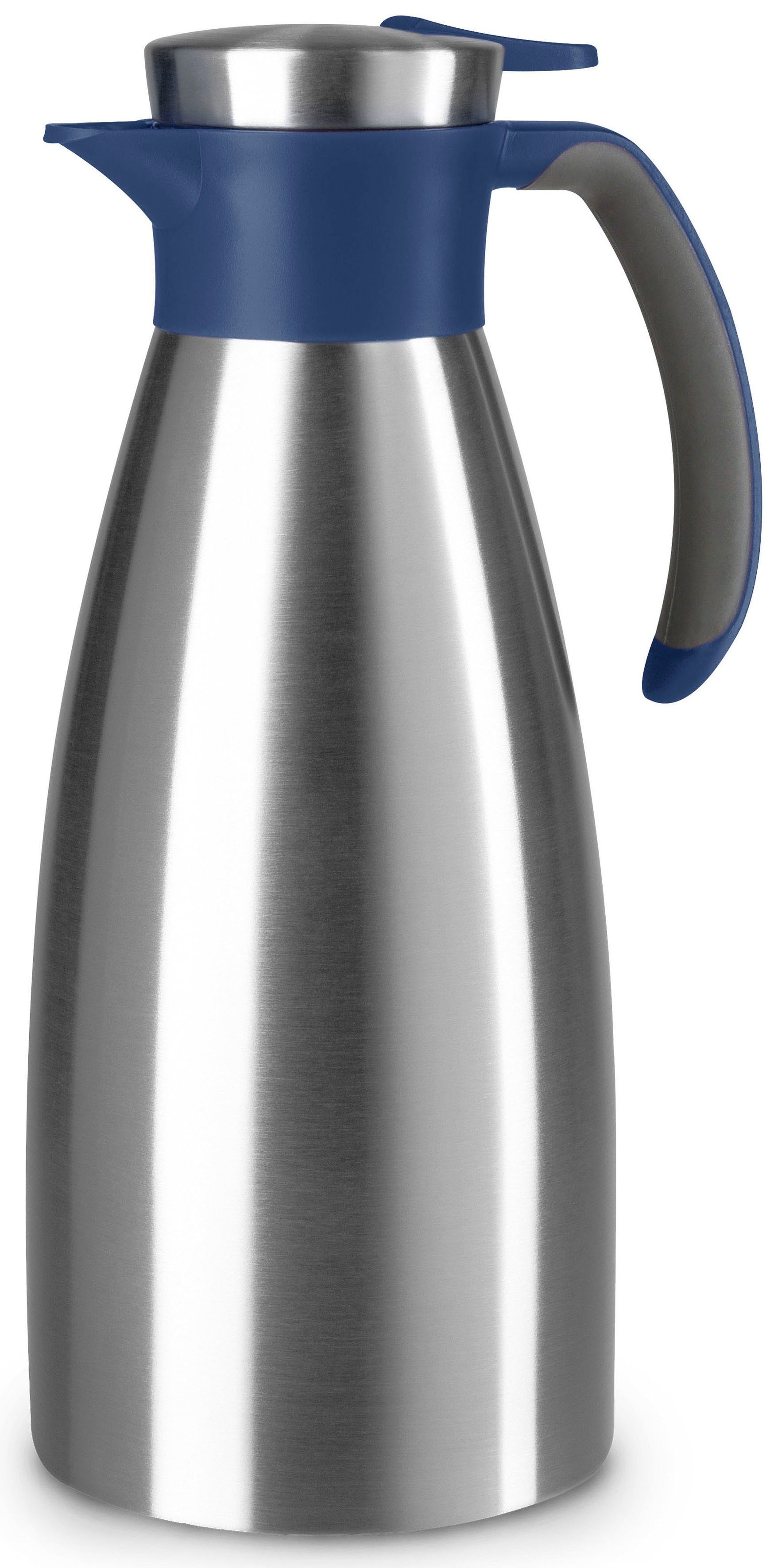 Emsa Thermoskan Soft grip Quick Tip sluiting, antislip grip, 12 uur heet, 24 uur koud (1 stuk)