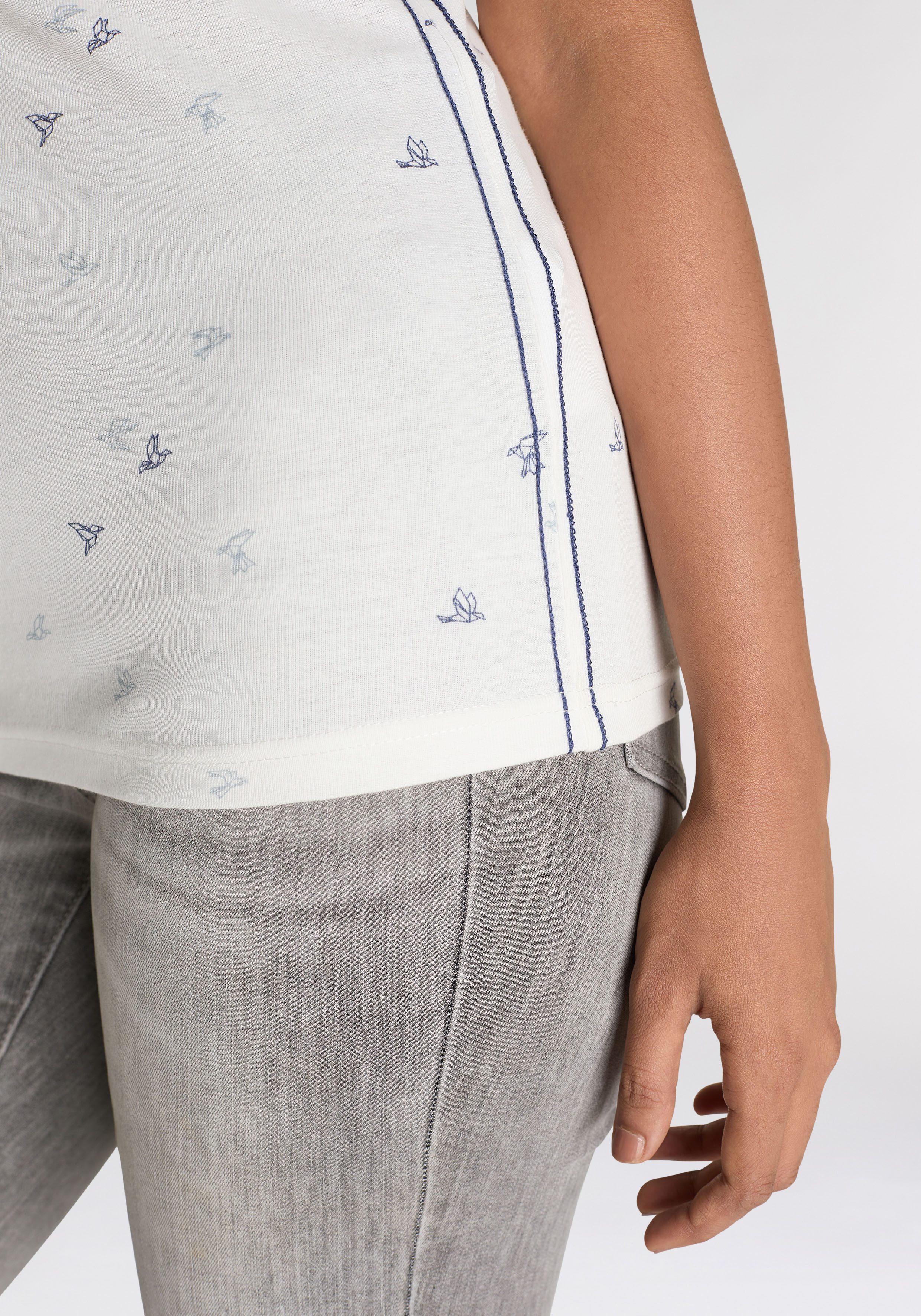 KangaROOS T-shirt Korte mouwen zeer figuurvolgend van 100% katoen