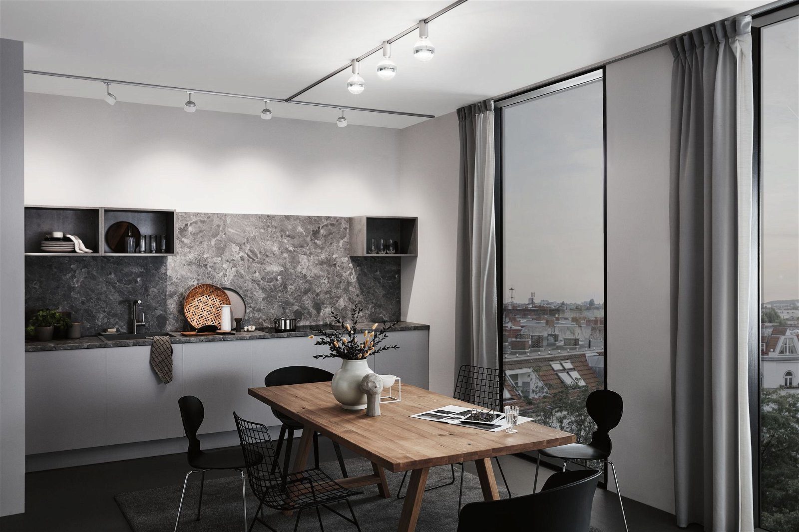 Paulmann Railsysteem-lampen URail rail spot Socket Enkelspot E27 max. 20W 230V (1-delig)