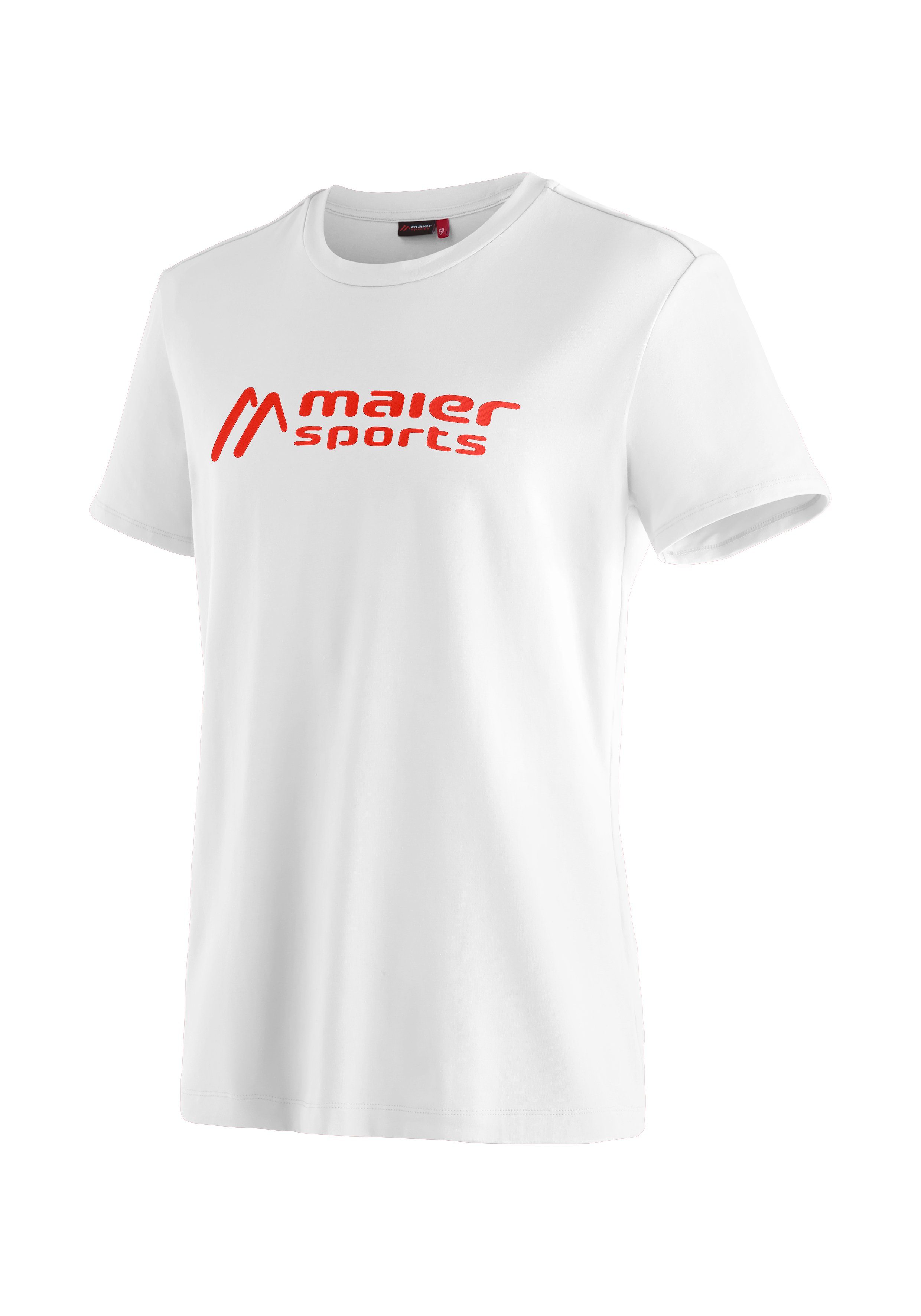 Maier Sports Functioneel shirt MS Tee M Veelzijdig shirt met ronde hals van elastisch materiaal