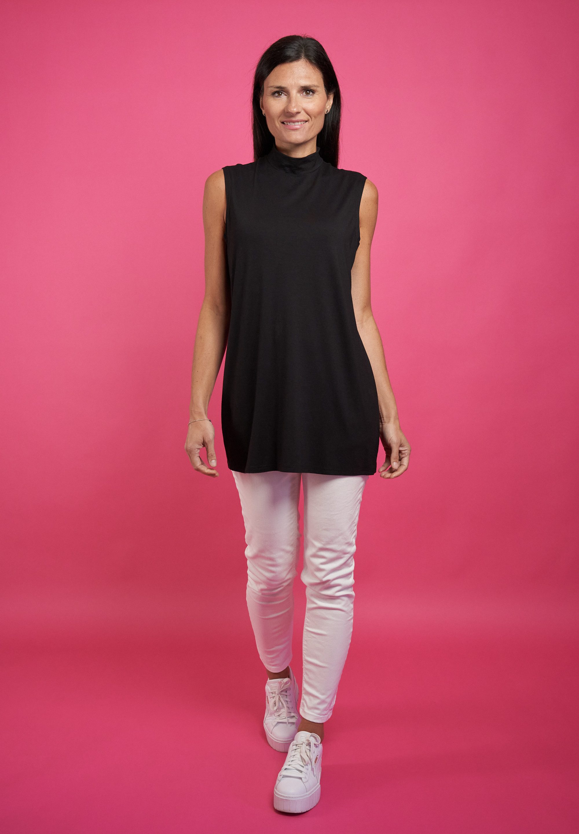 Seidel Moden T-shirt zonder mouwen, made in germany