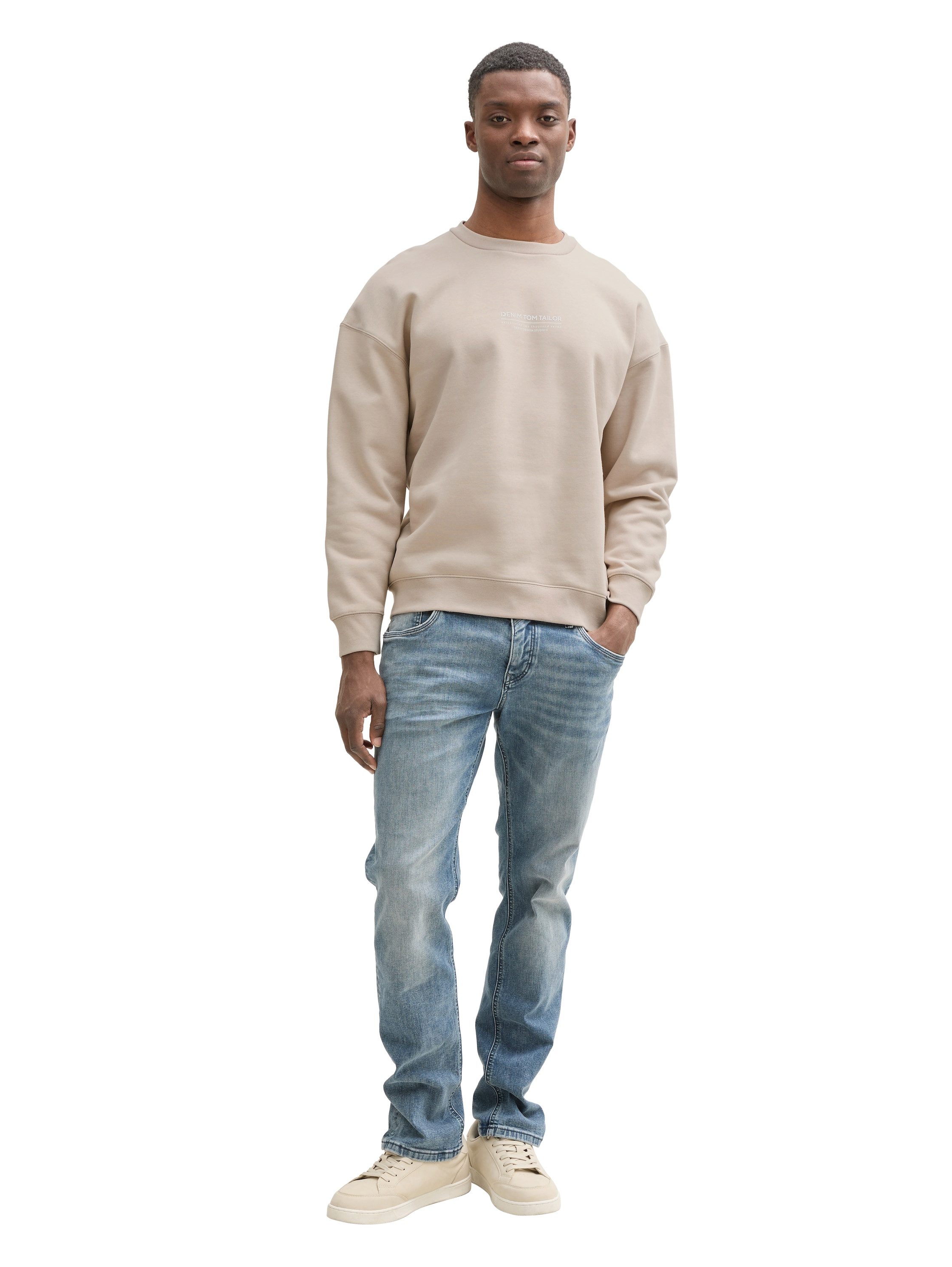 Tom Tailor Denim Sweatshirt met logoprint