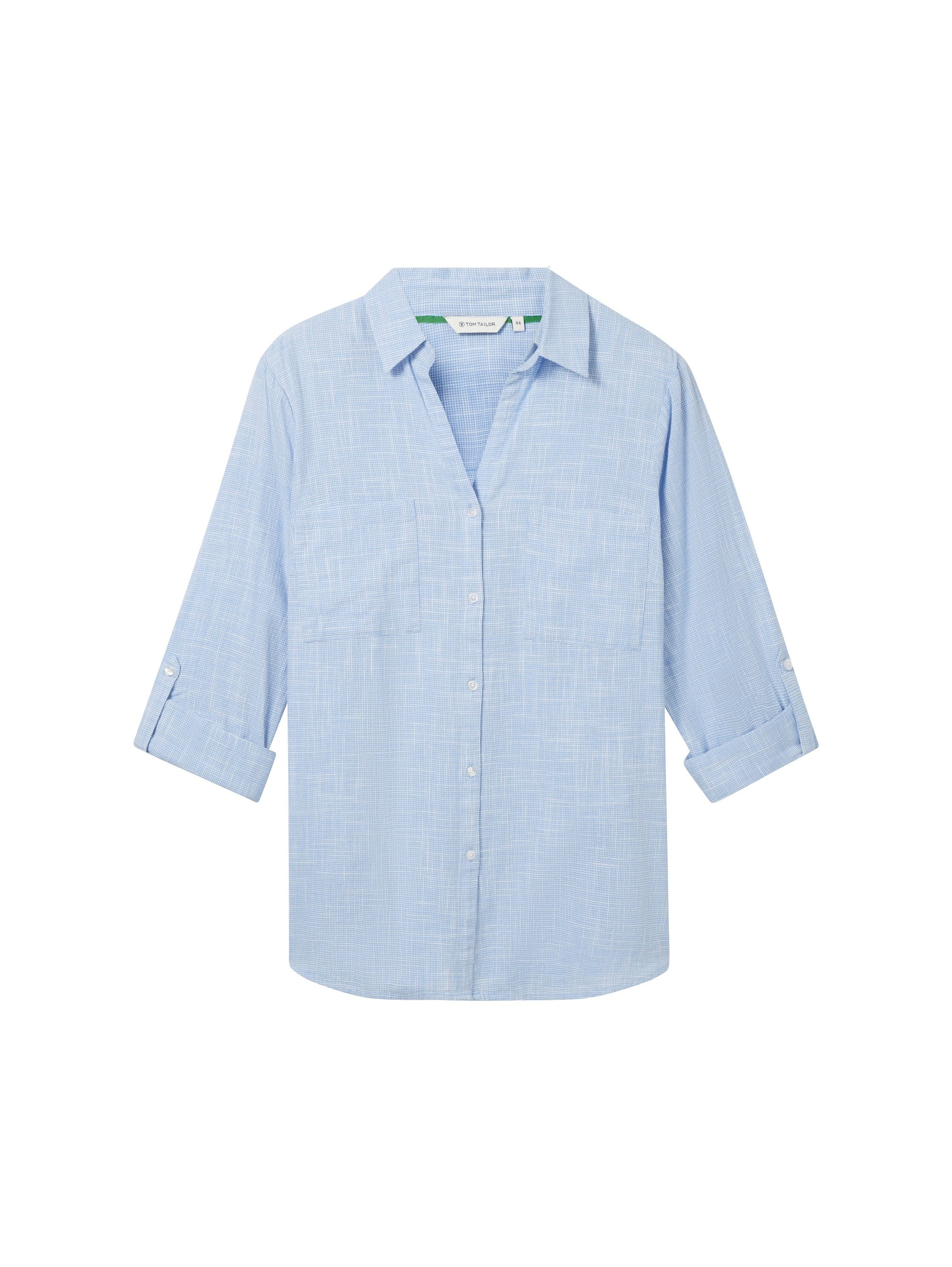 TOM TAILOR MY TRUE ME Shirtblouse met opgestikte borstzakken