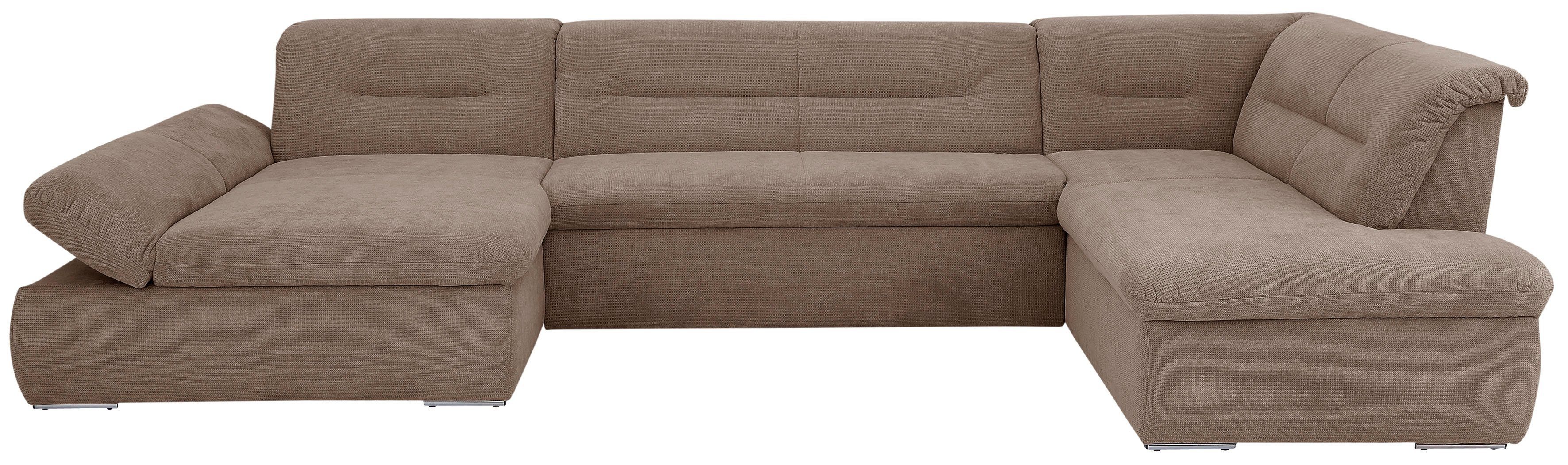 INOSIGN Zithoek Avesa U-vorm Naar keuze met verstelbare armleuningen en slaapfunctie, bxdxh: 355x216x80cm