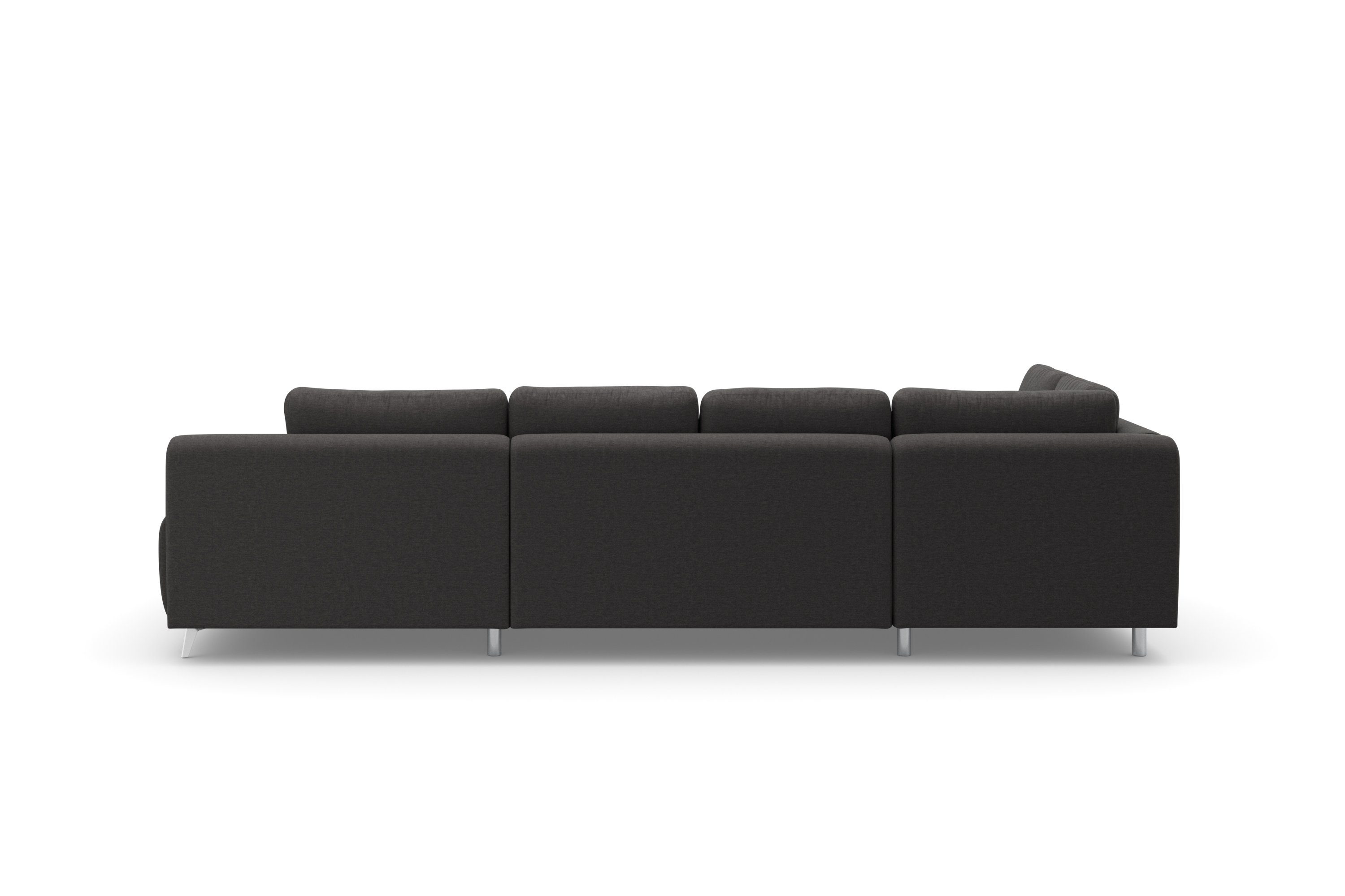 sit&more Zithoek Latigo U-vorm met récamier, naar keuze met slaapfunctie en bedkist