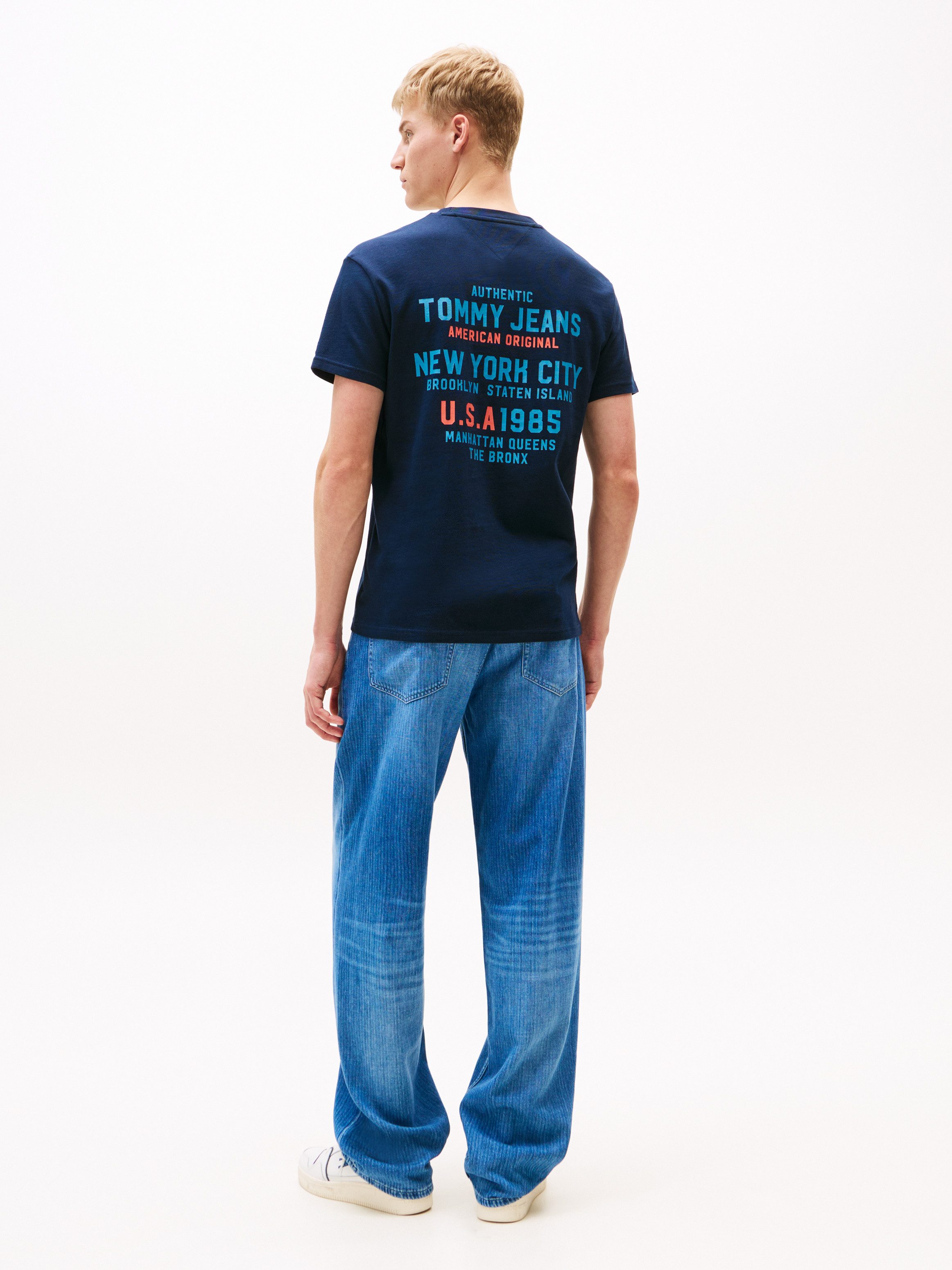TOMMY JEANS T-shirt TJM REG USA SCRIPT SS TEE