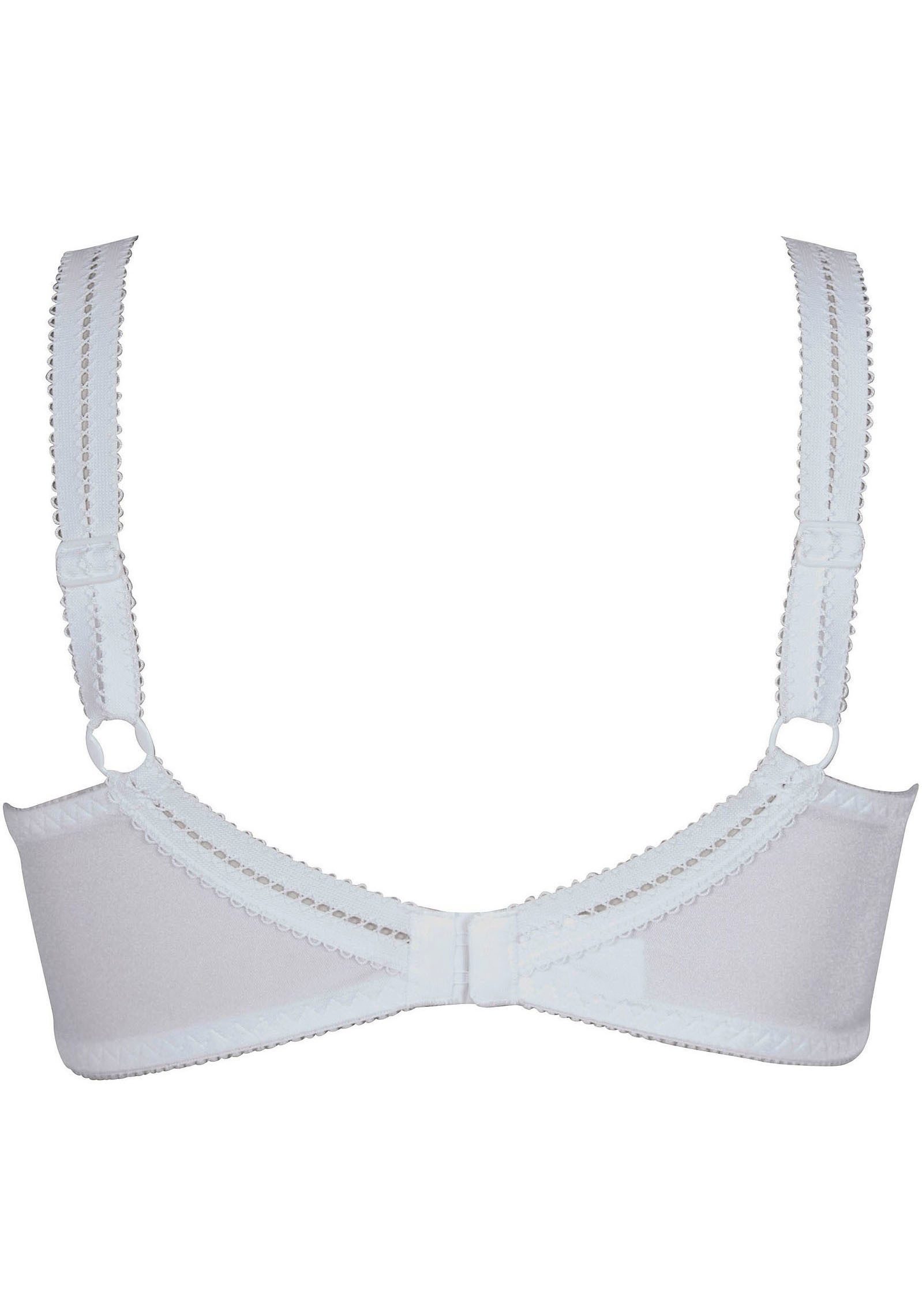 Elbrina Beugel-bh Embroidery met bloemige kantaccenten