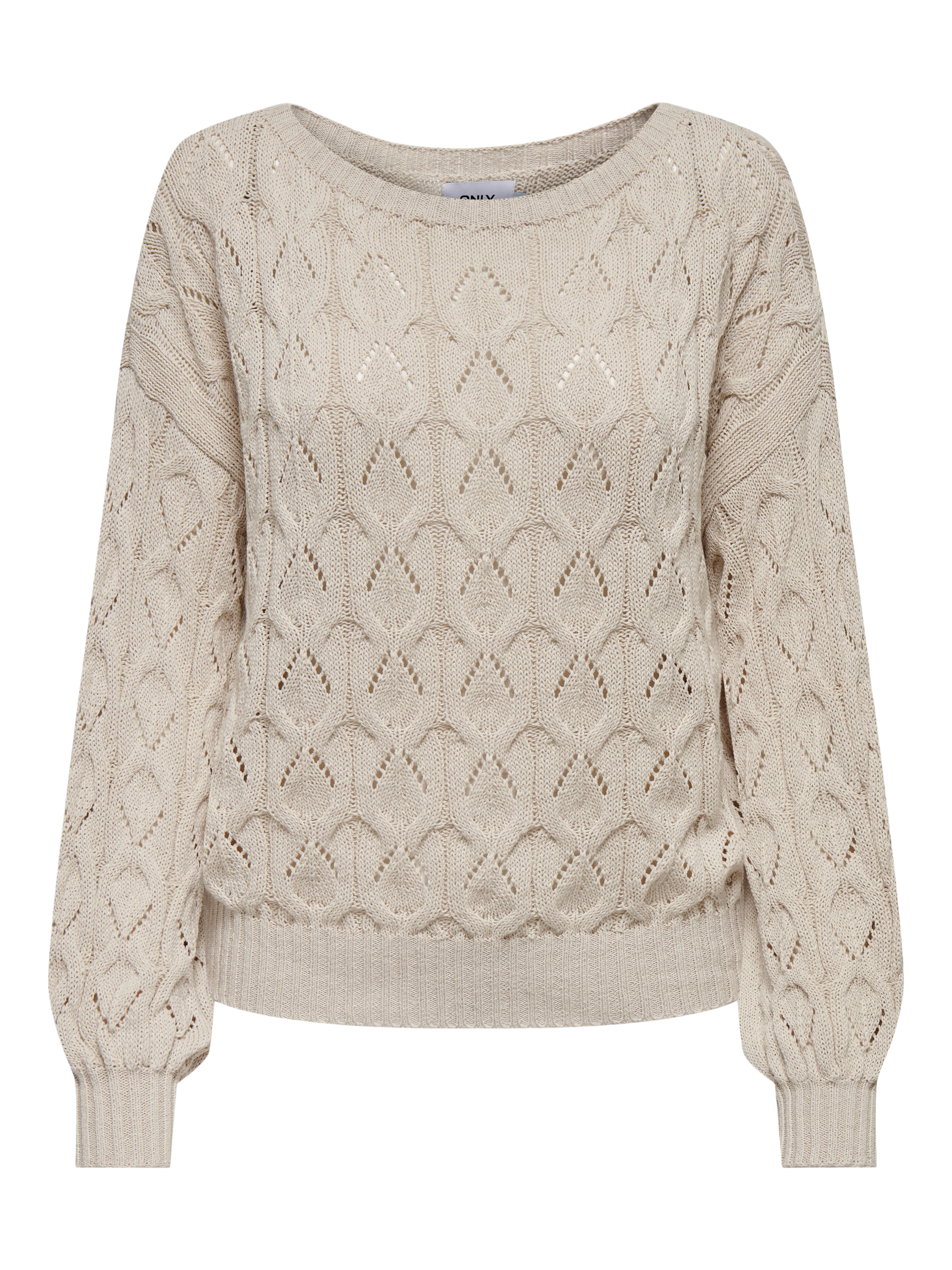 Only Gebreide trui ONLBRYNN LIFE STRUCTURE L/S PUL KNT