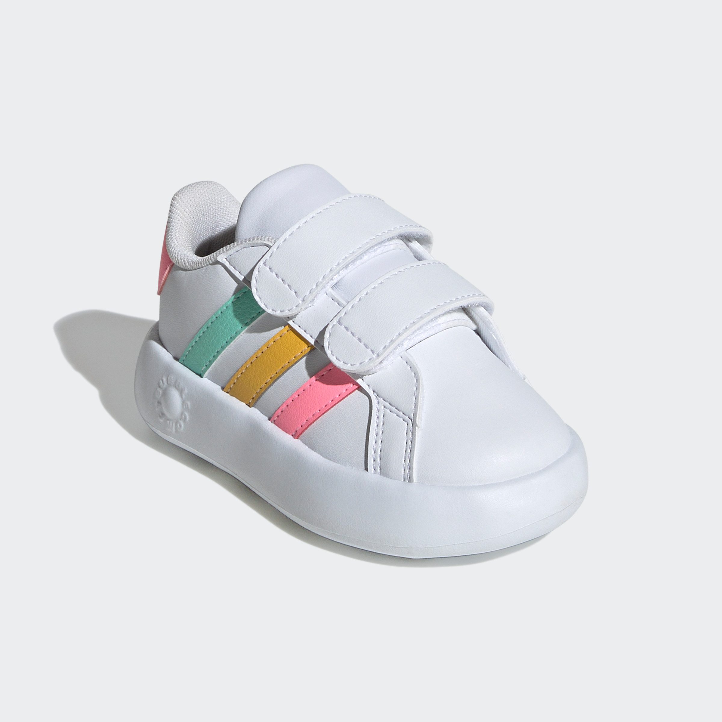 adidas Sportswear Klittenbandschoenen GRAND COURT 2.0 KIDS Design geïnspireerd op de adidas Superstar, voor kinderen