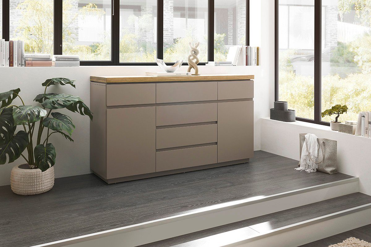 MCA furniture Dressoir PALAMOS Sideboard Deuren met demping/ soft-close