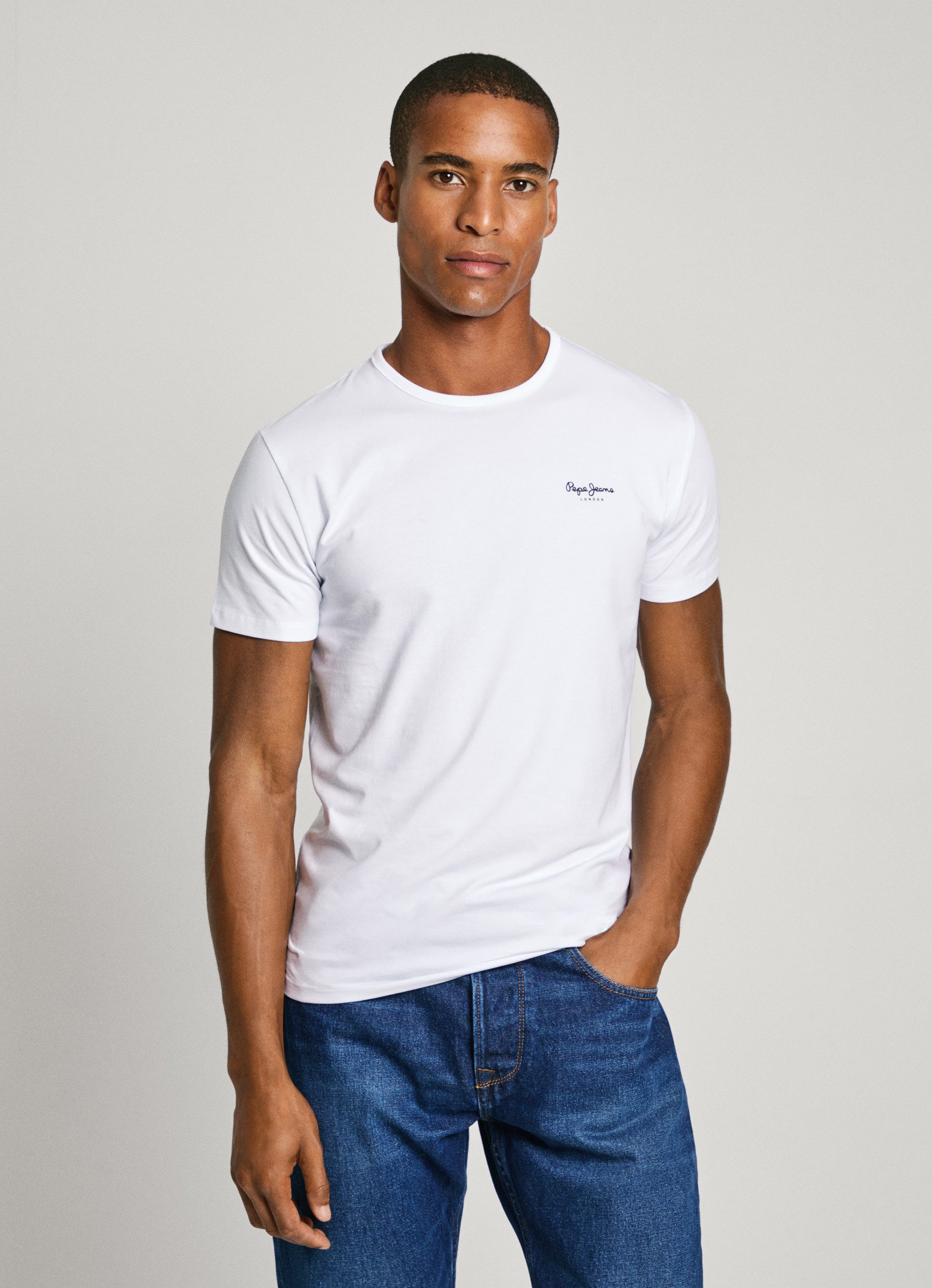 Pepe Jeans Shirt met ronde hals