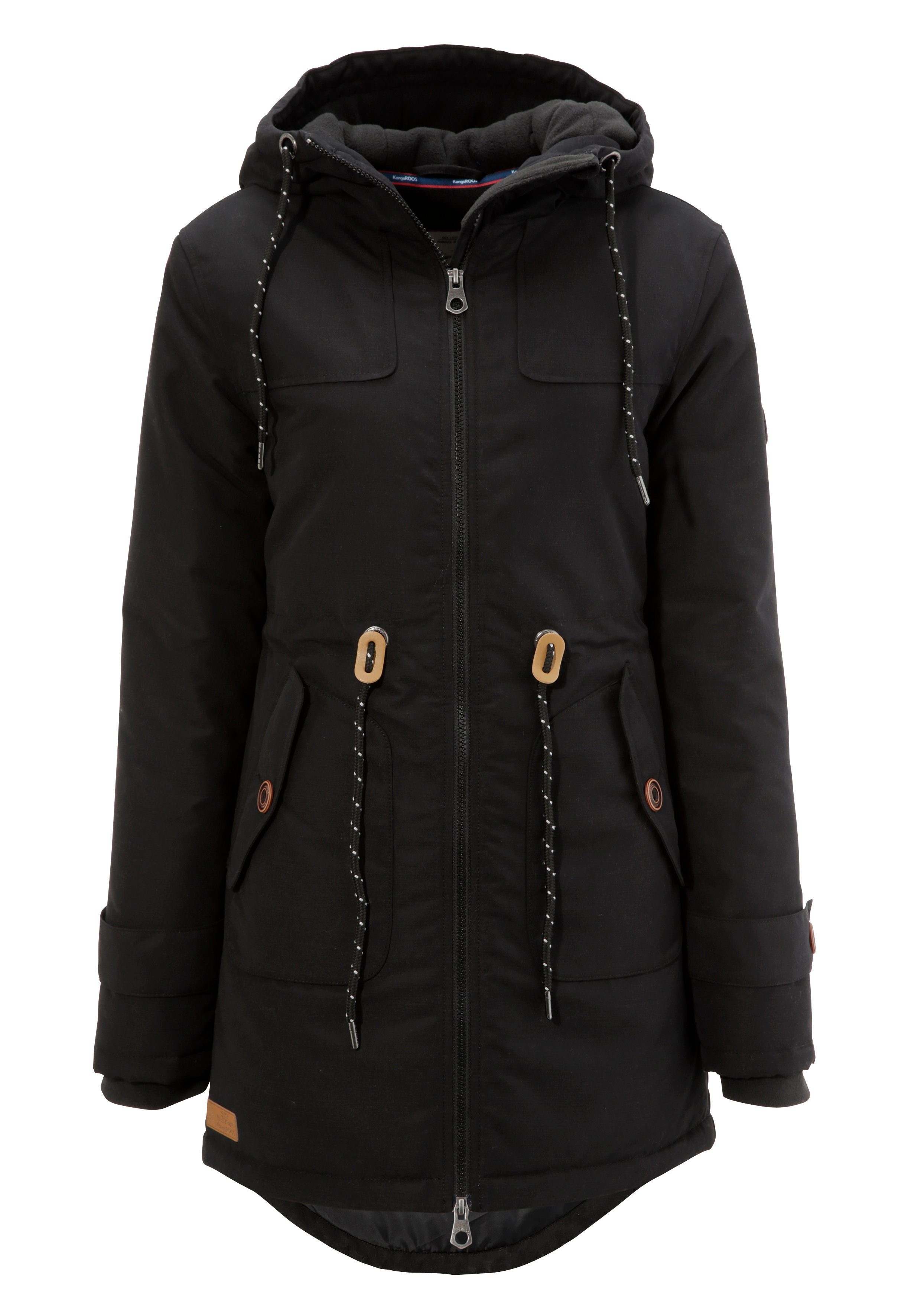 KangaROOS Winterjack met fleece voering
