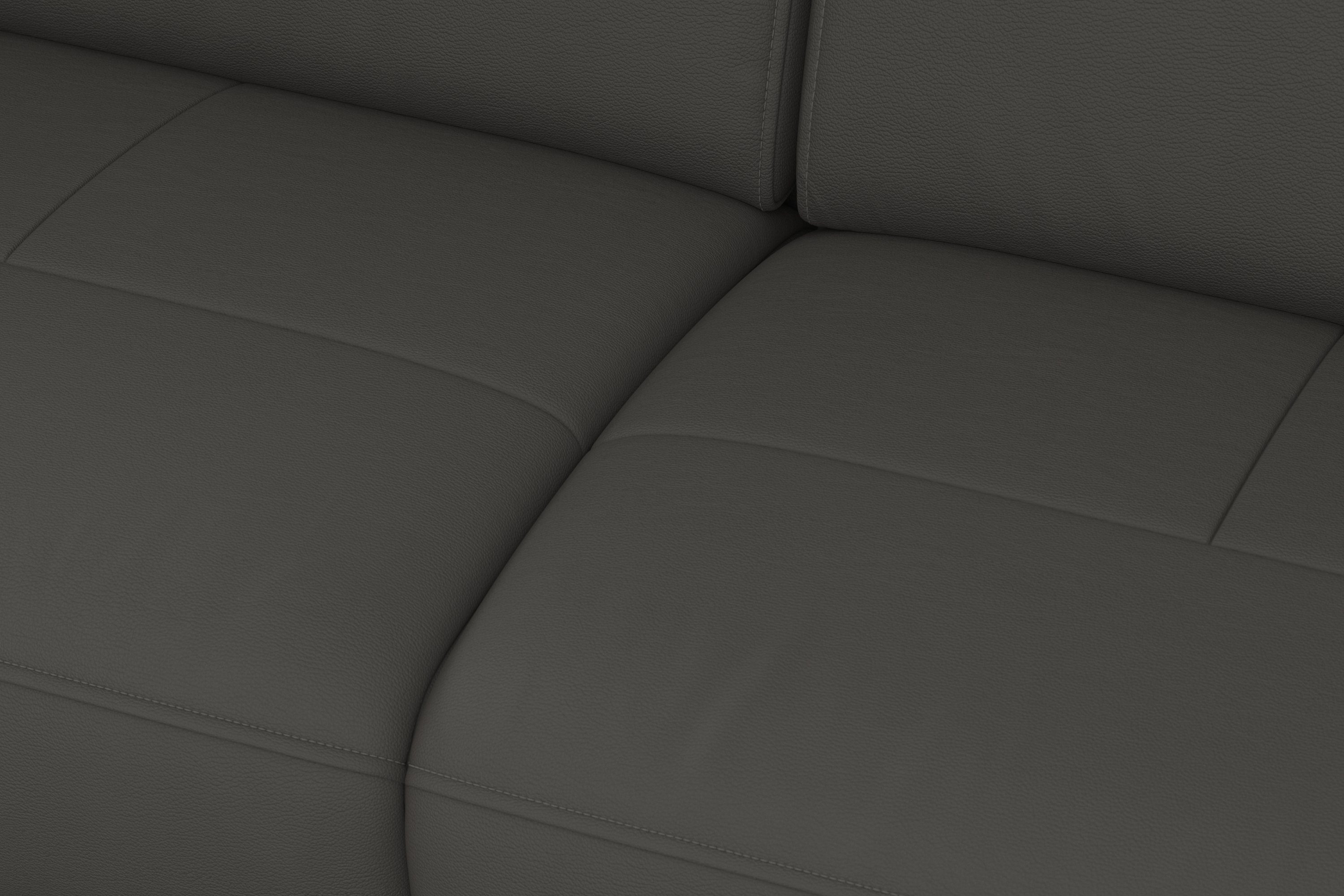 sit&more Hoekbank Freetown L-vorm met verstelbare hoofdsteun en comfortabele binnenvering