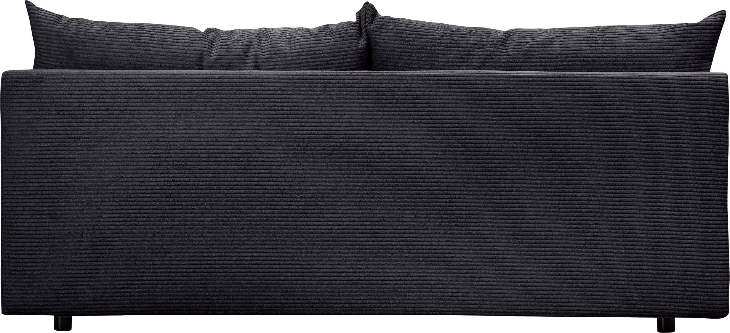 COLLECTION AB Slaapbank Bella Slaapbank, bedlade, bonellvering, rugkussen, armleuningkussen