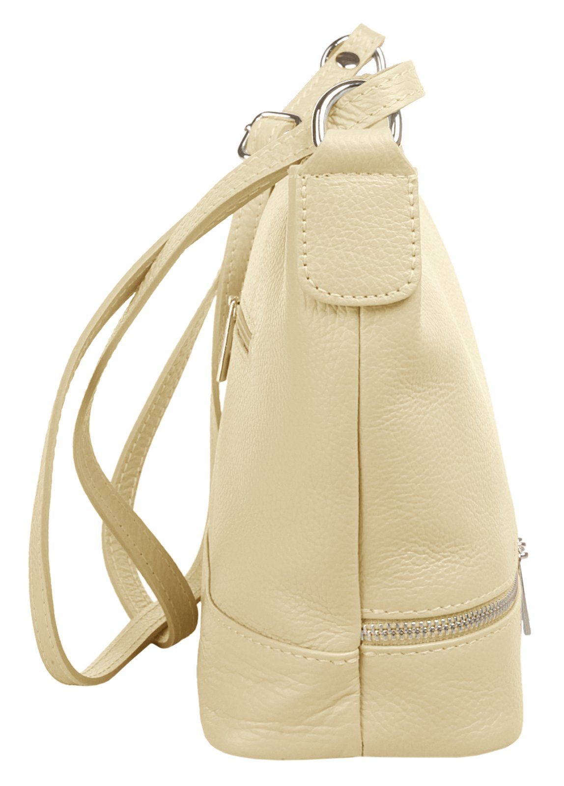 Cluty Schoudertas echt leer, made in italy