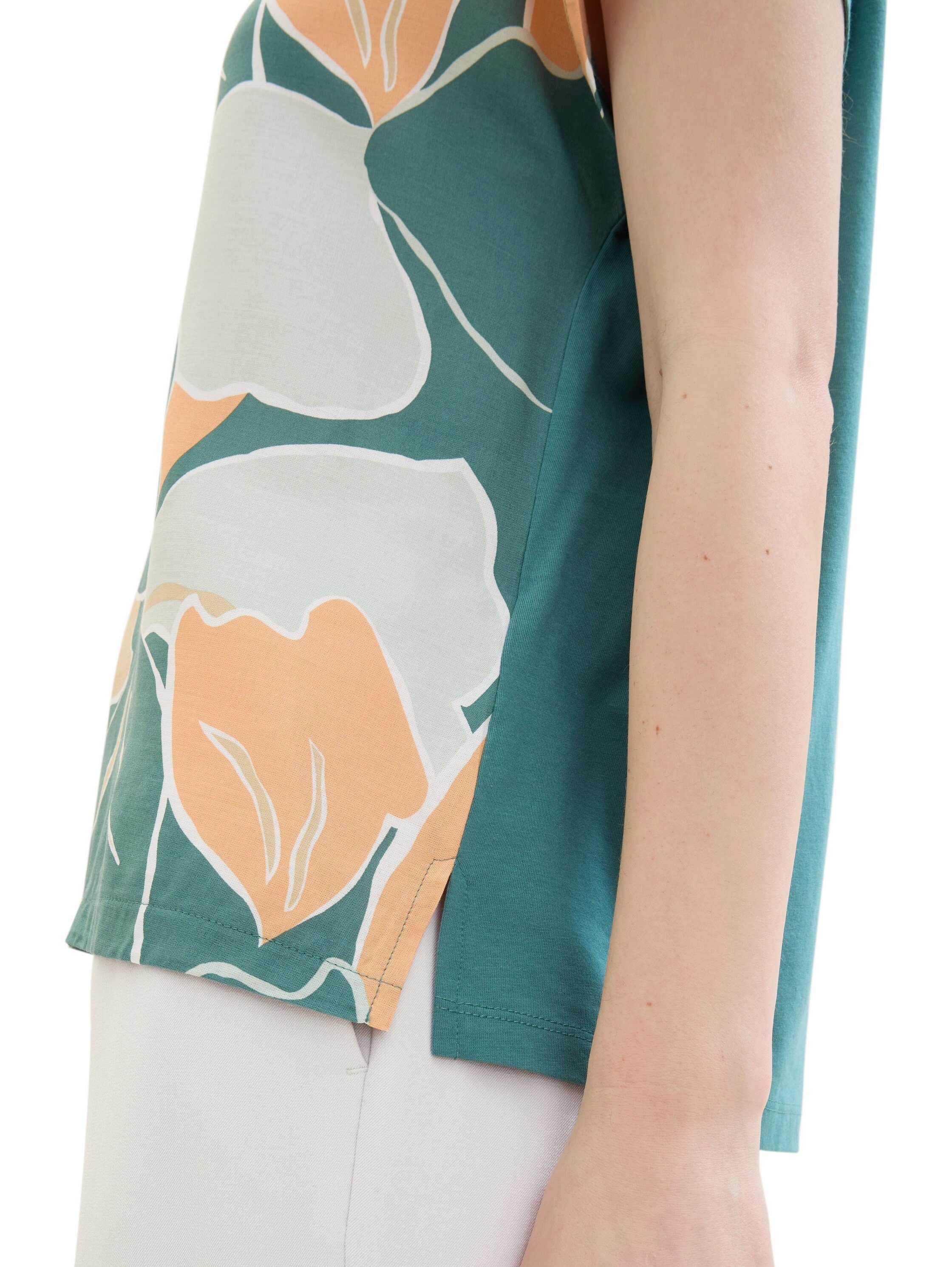 Tom Tailor T-shirt met all-over print