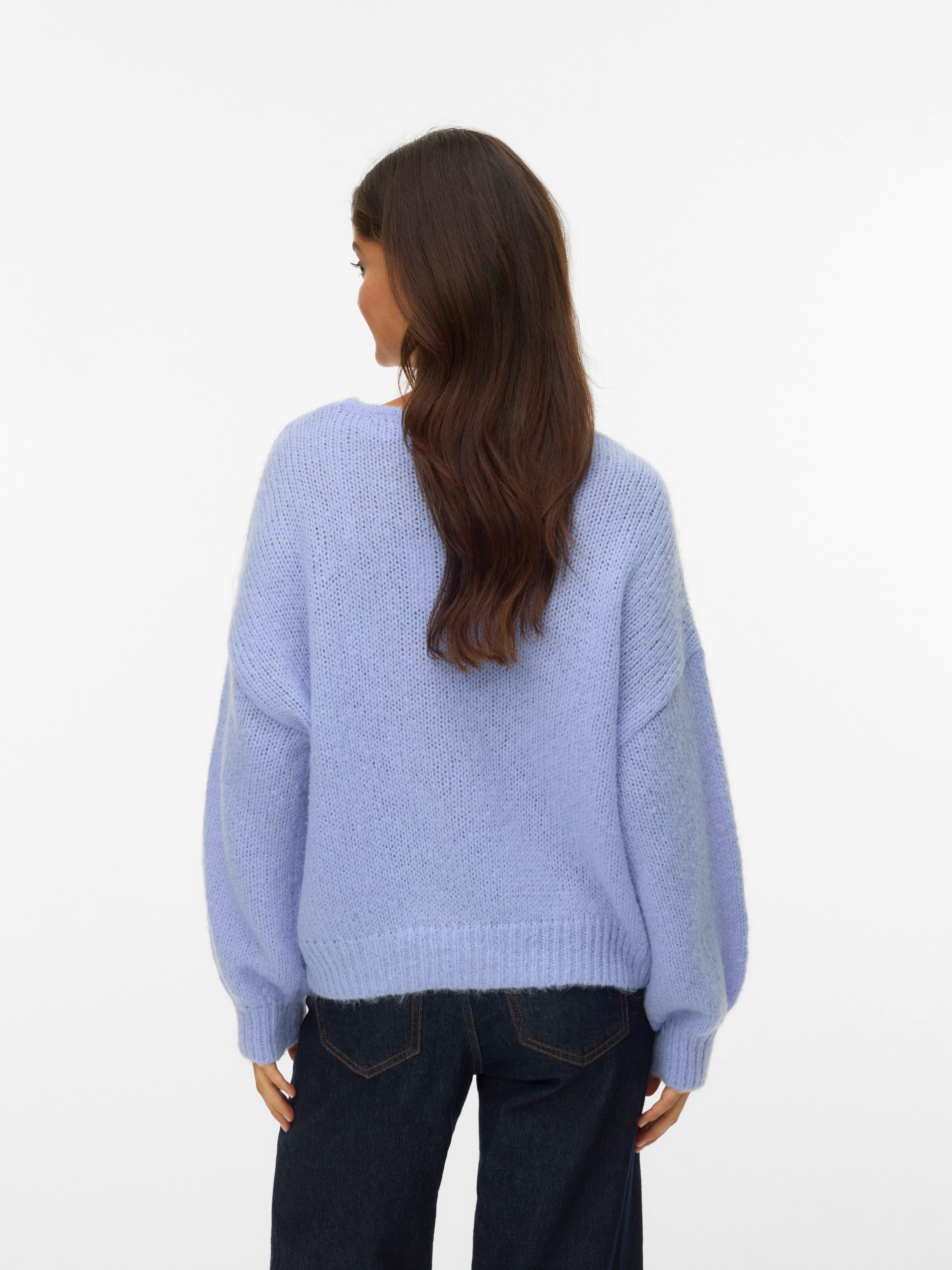 Vero Moda Trui met V-hals VMLOLLIPOP LS V-NECK PULLOVER BOO