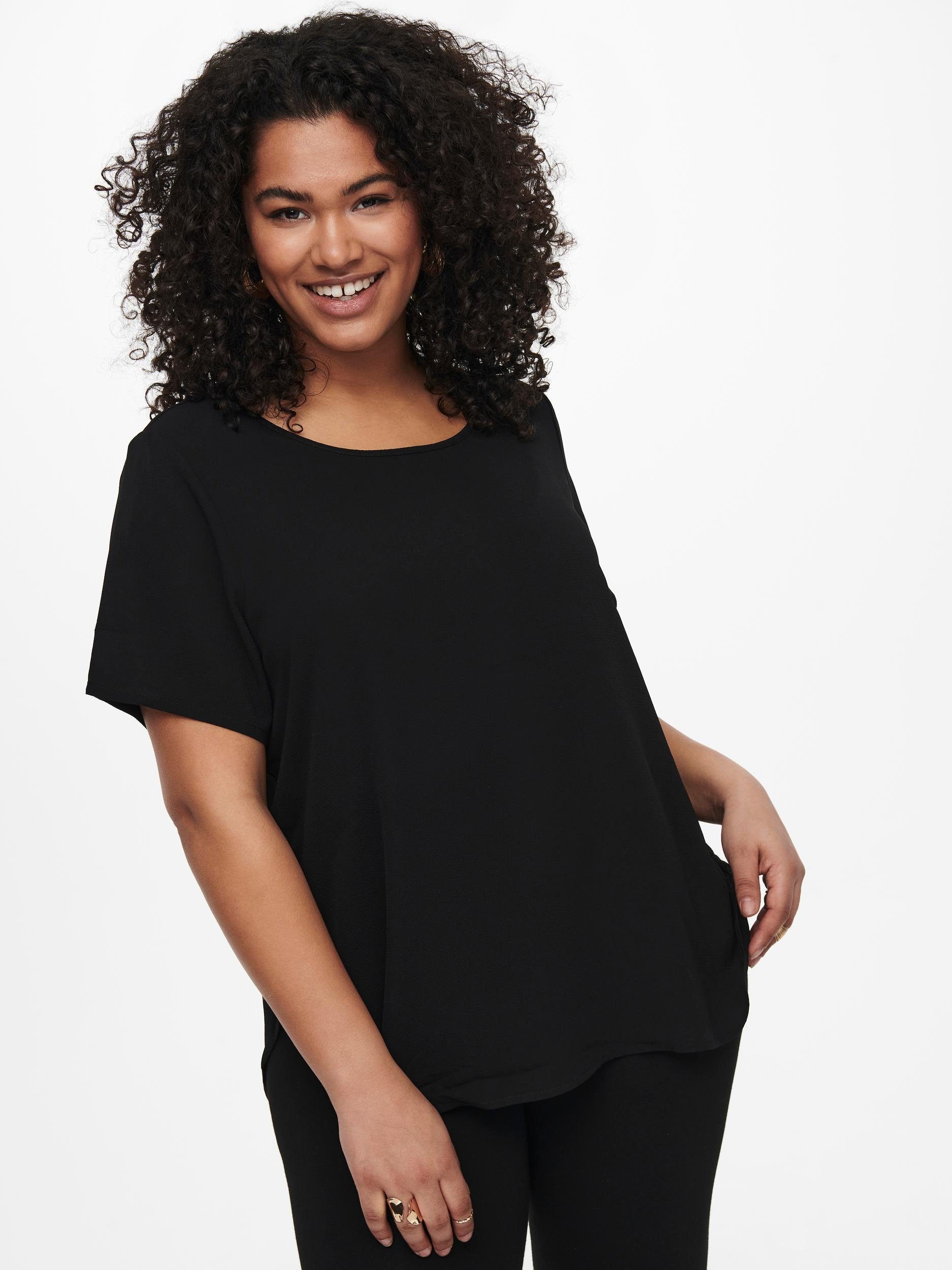 ONLY CARMAKOMA Shirtblouse CARVICA SS TOP WVN NOOS