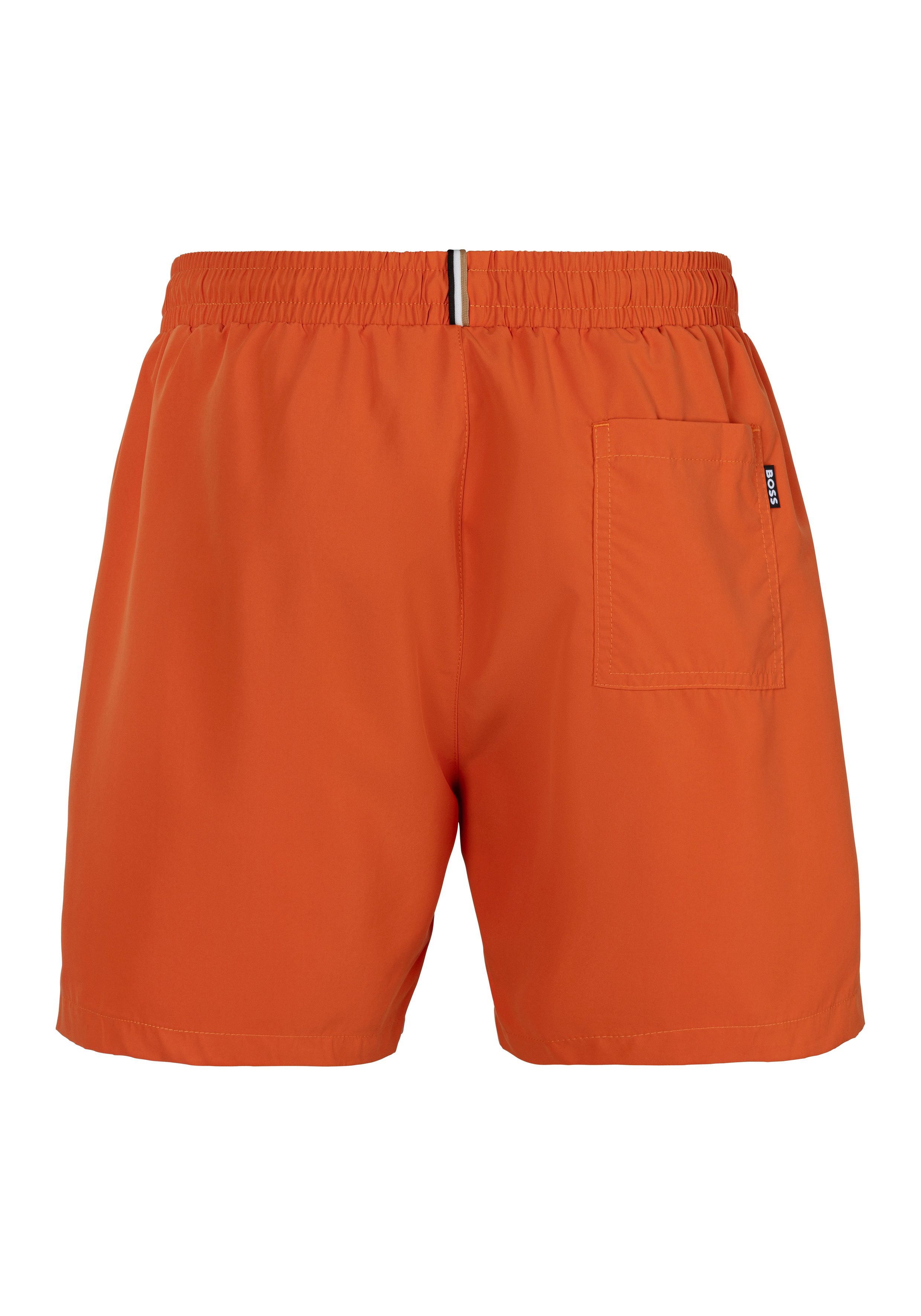 BOSS Zwemshort Dolphin met elastische taille