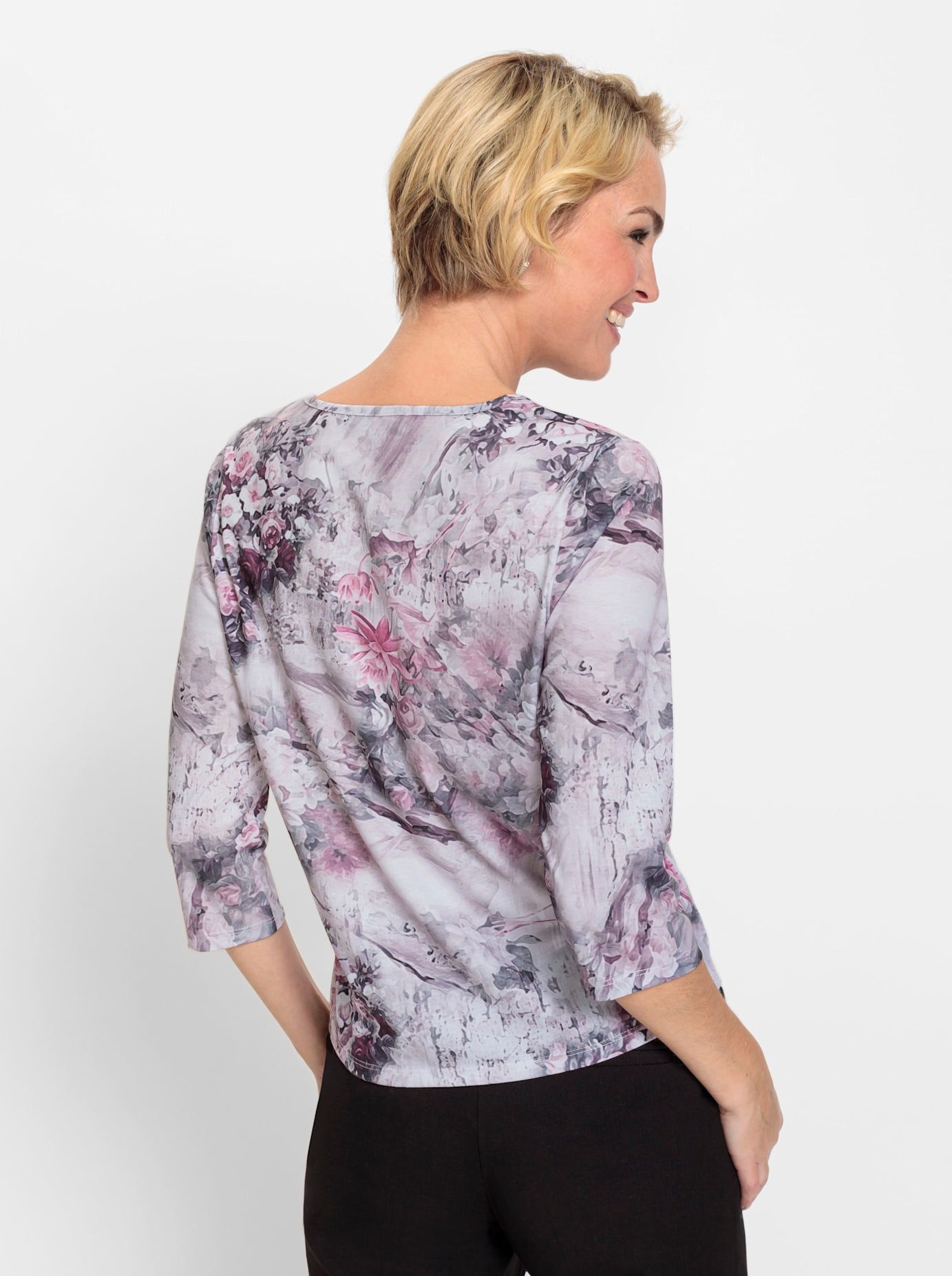 Classic Shirt met 3/4 mouwen Shirt (1-delig)