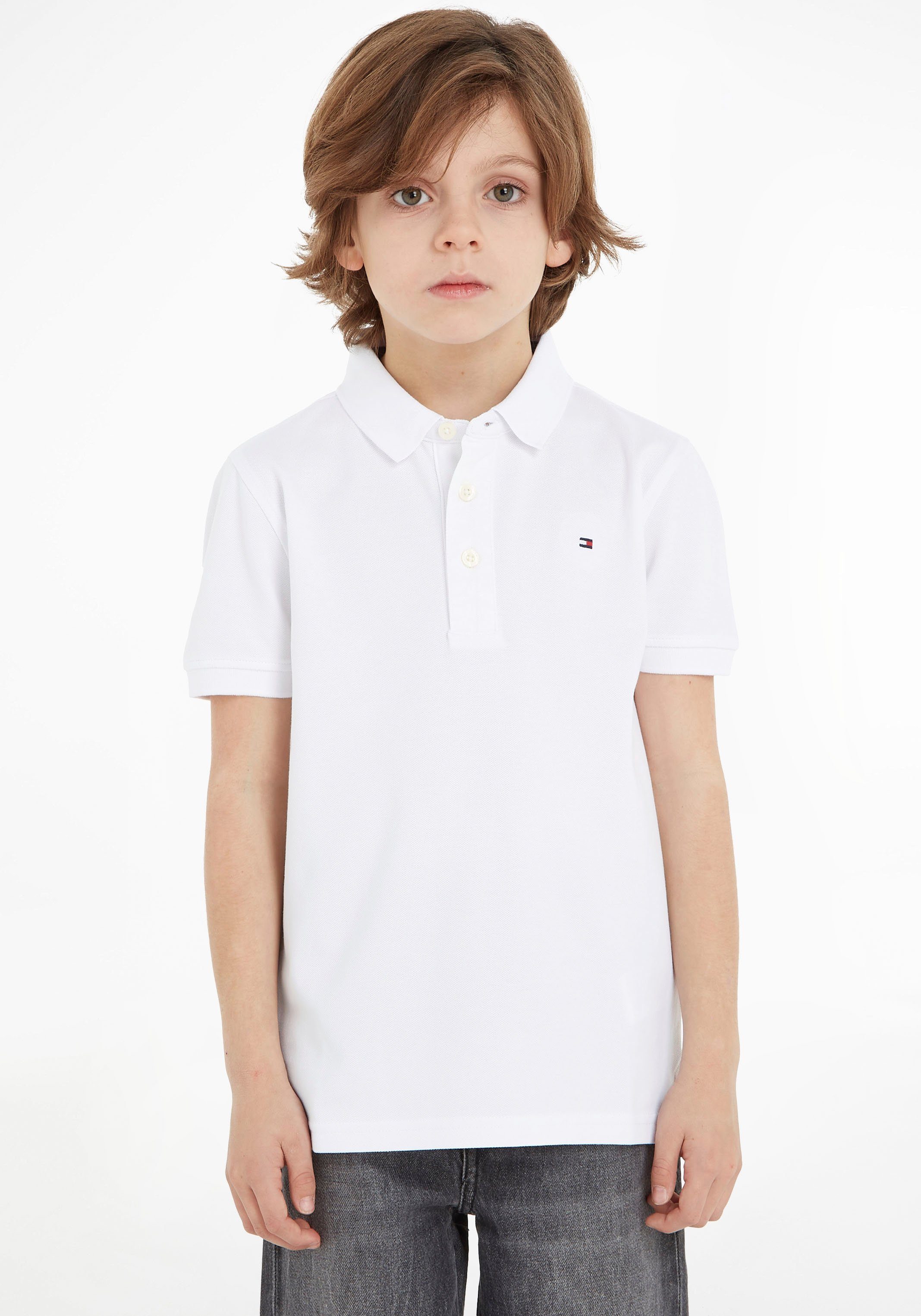 Tommy Hilfiger Poloshirt BOYS TOMMY POLO Kinderen Kids Junior MiniMe, voor jongens