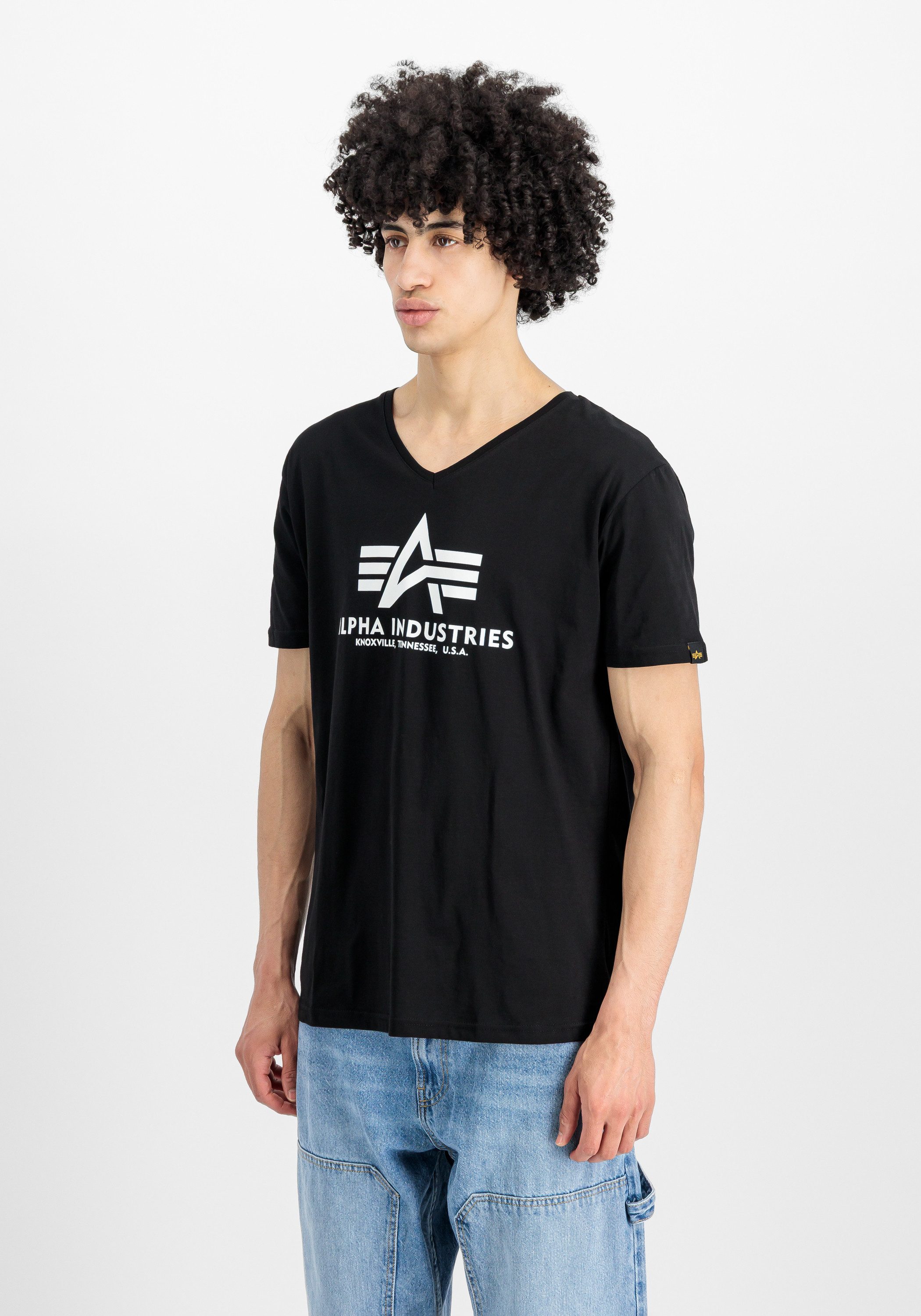 Alpha Industries T-shirt Alpha Industries Men - T-Shirts Basic T-Shirt BL V-Neck