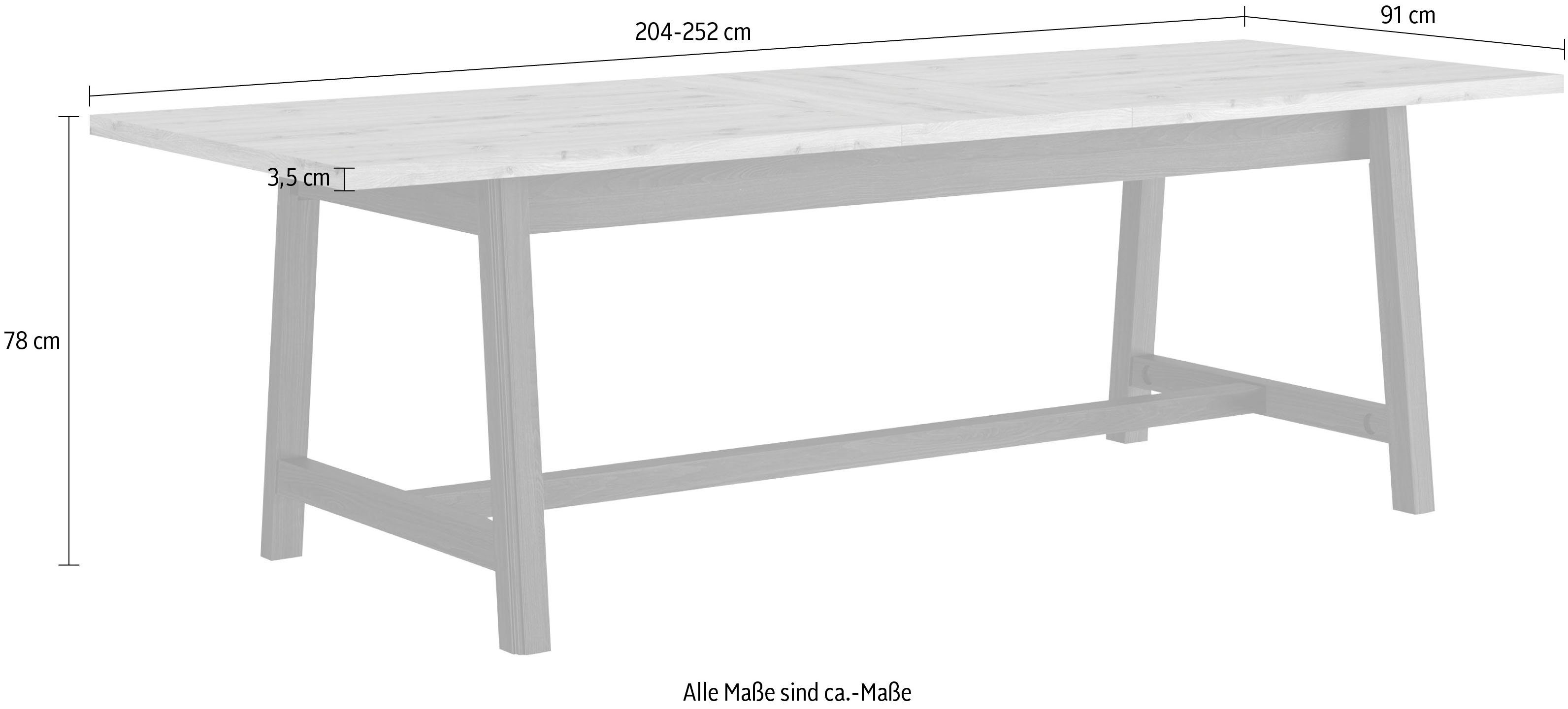 Gami Eettafel Sequoia Woonkamer - collectie in landelijke stijl en industrieel decor (1 stuk)