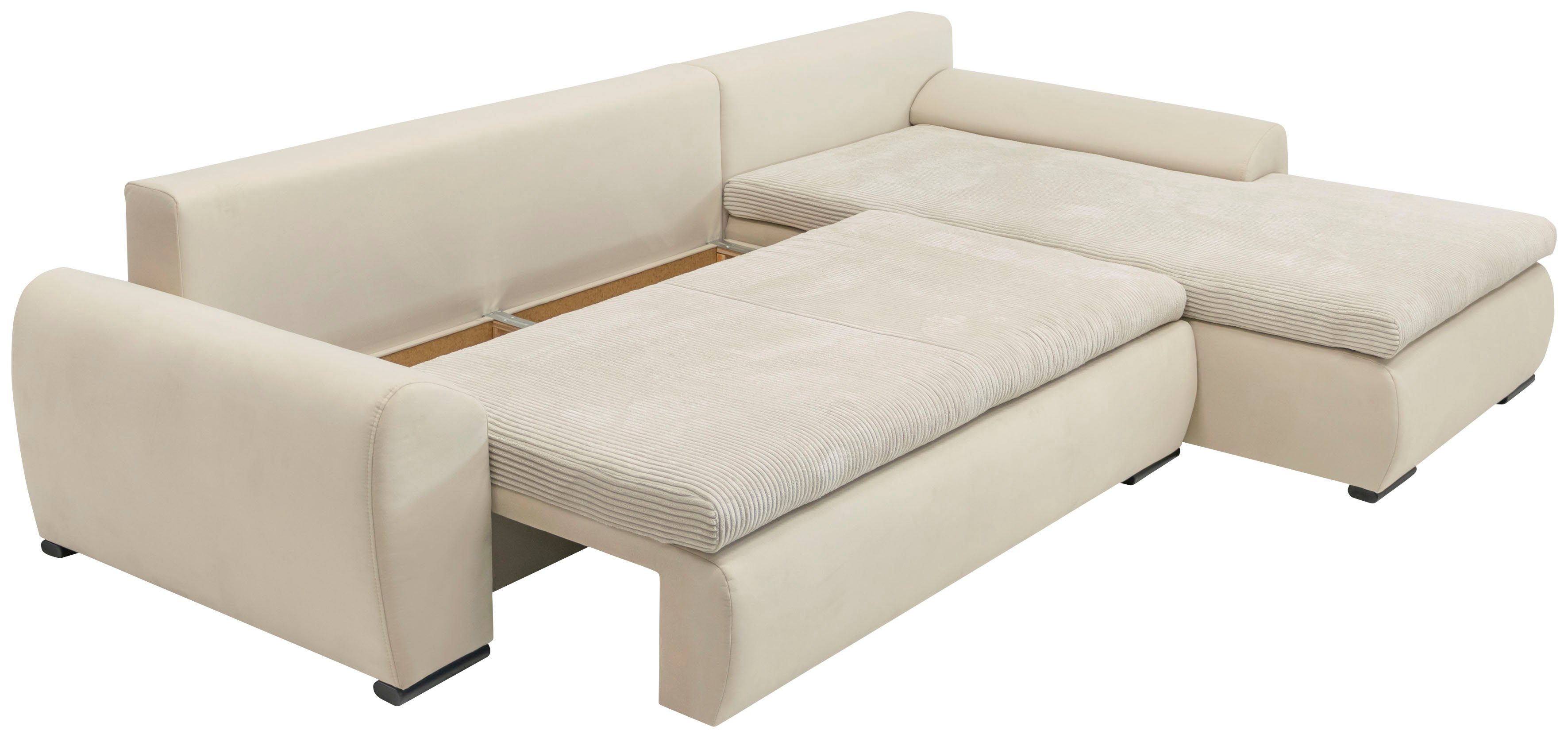 Home affaire Hoekbank Win, L-vorm, breedte 285cm