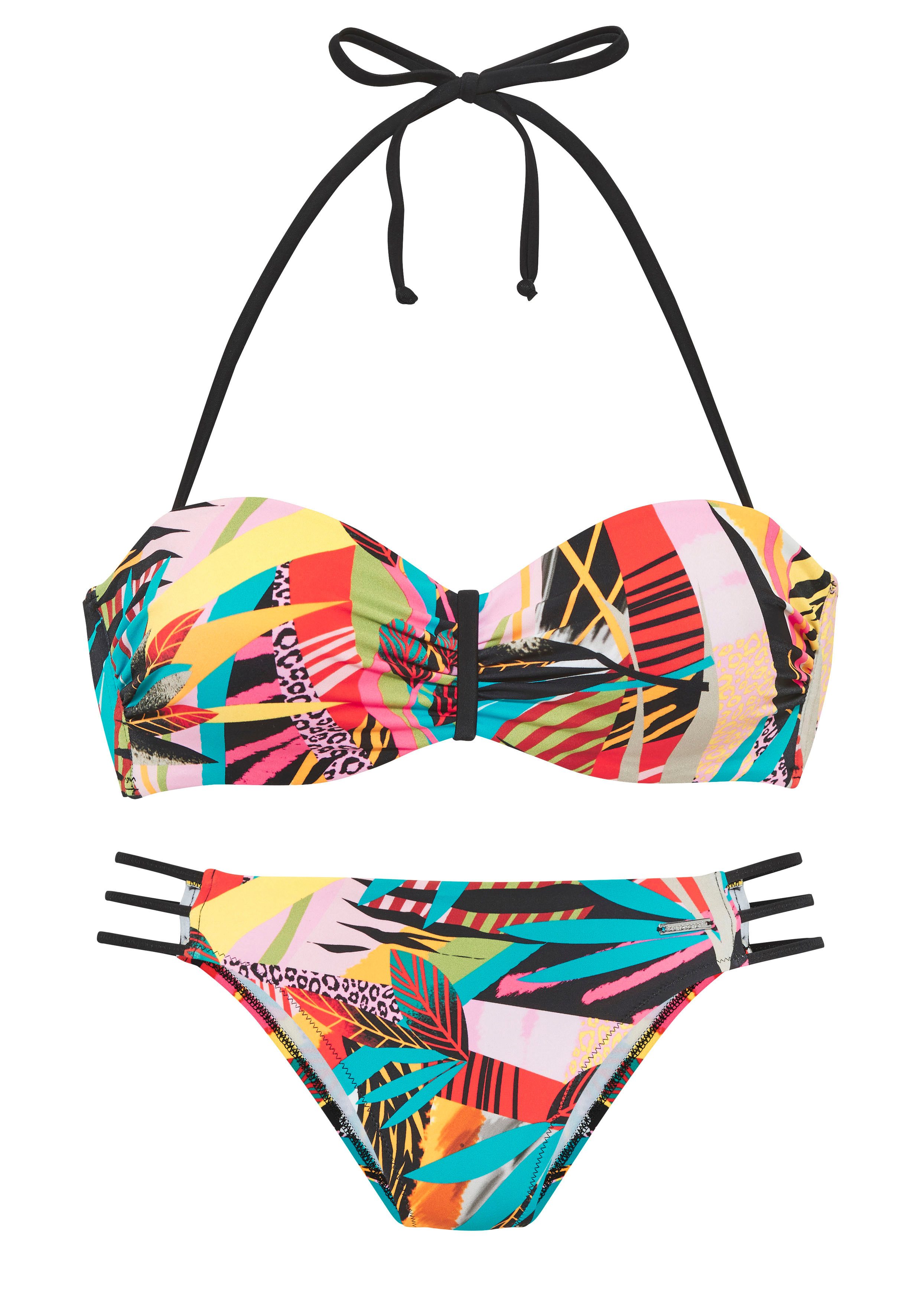 Bruno Banani Beugelbikini in bandeaumodel Onyx (set)