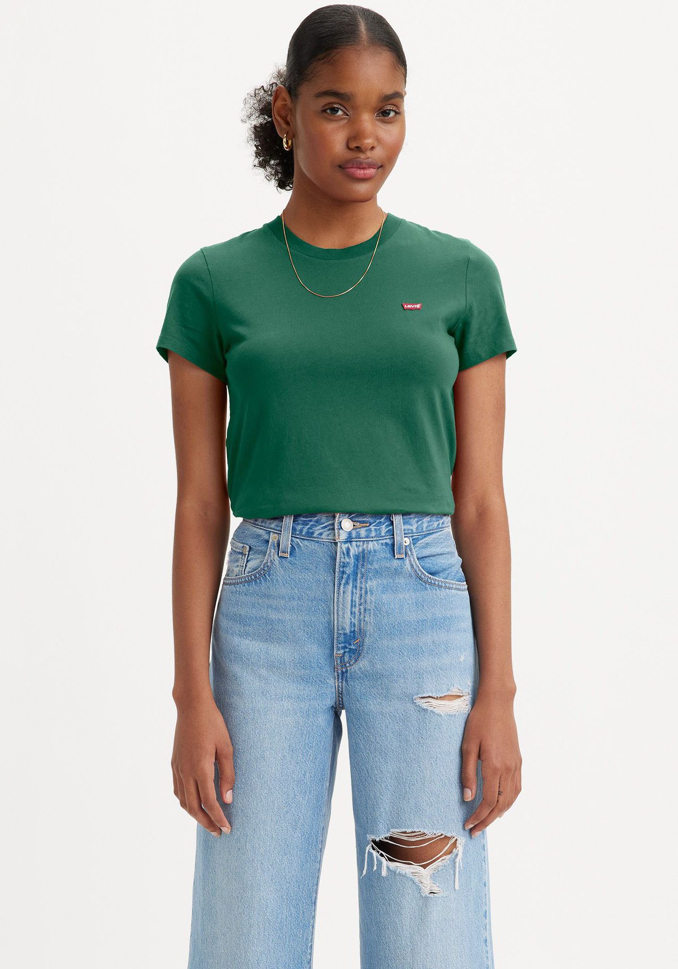 Levi's T-shirt TEE Minilogo met klein logoborduursel