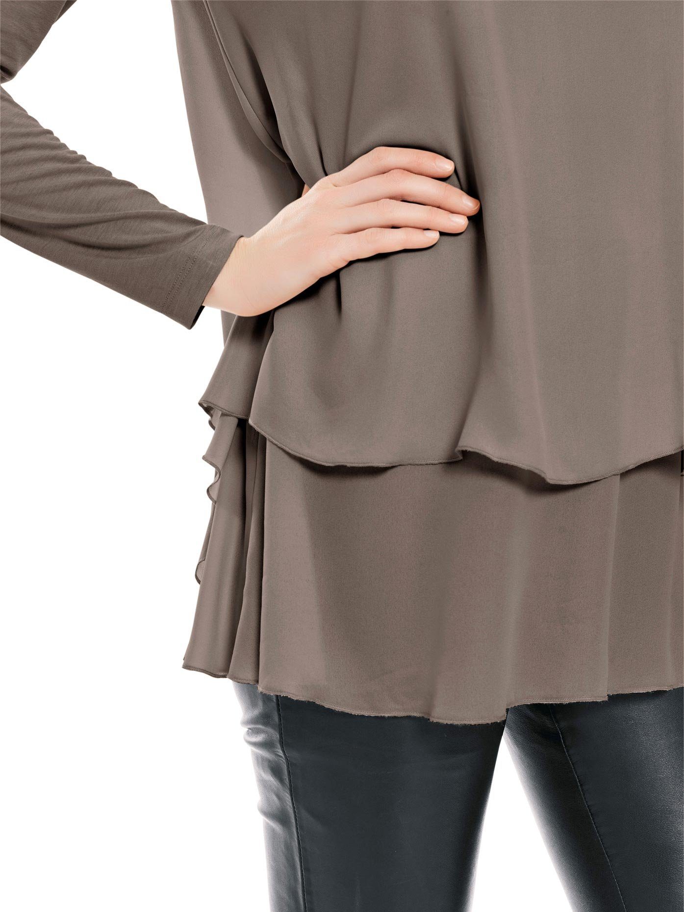 heine Shirt met ronde hals (1-delig)