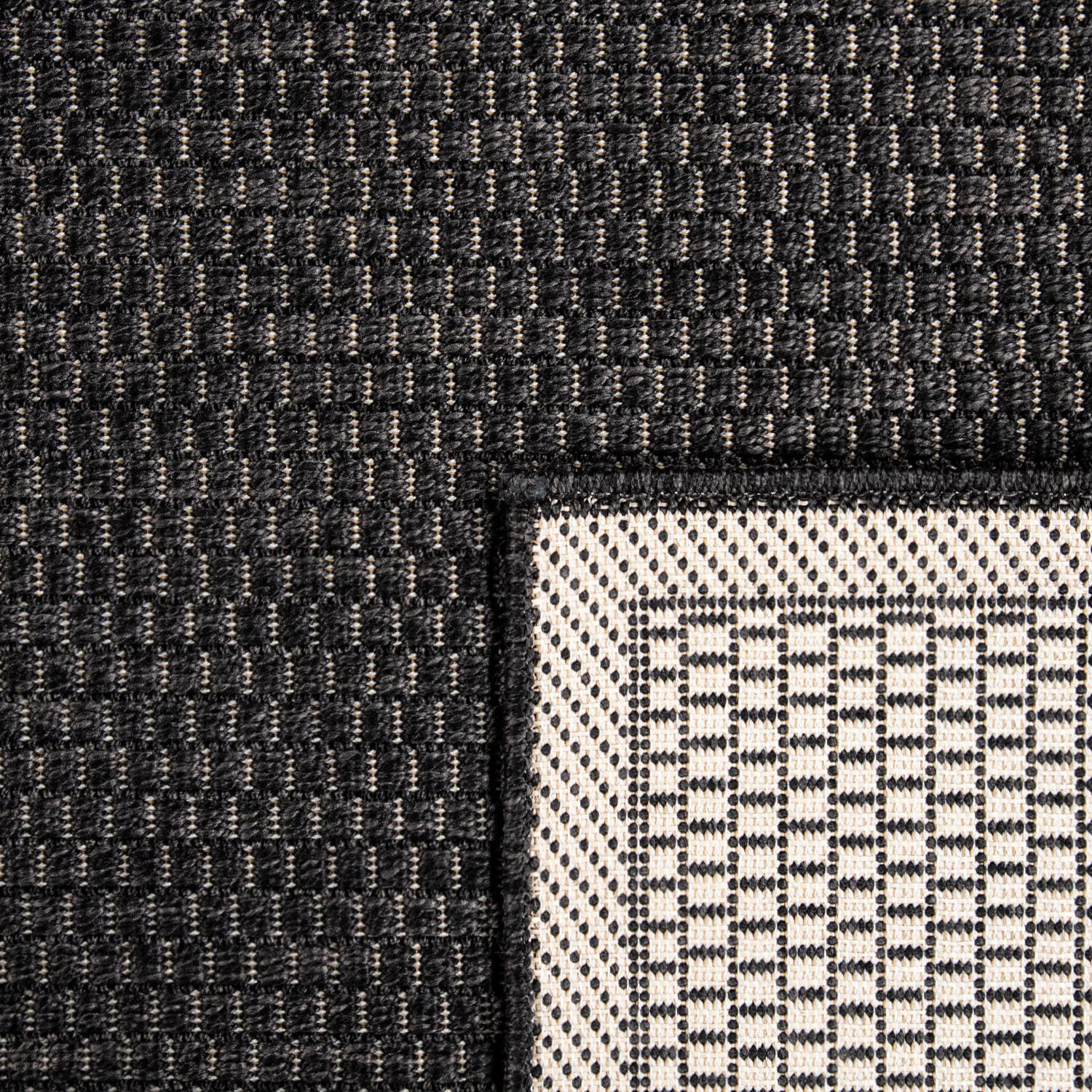 Paco Home Vloerkleed Timber 125 Platweefsel, sisal look, ook als loper, geschikt voor binnen en buiten