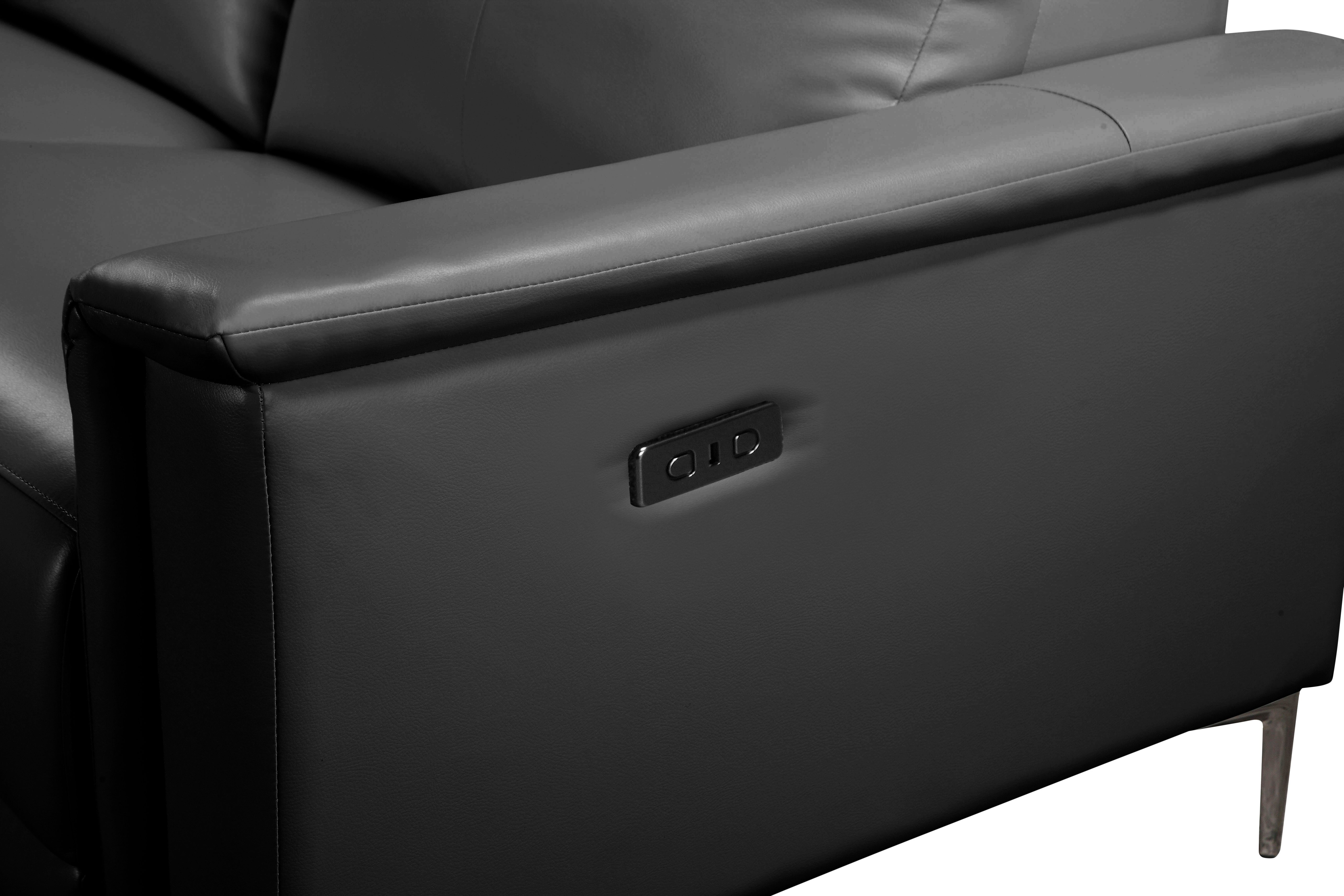 Places of Style Hoekbank Lund, L-vorm, 261 cm, handmatige of elektrische relaxfunctie (met USB-A)