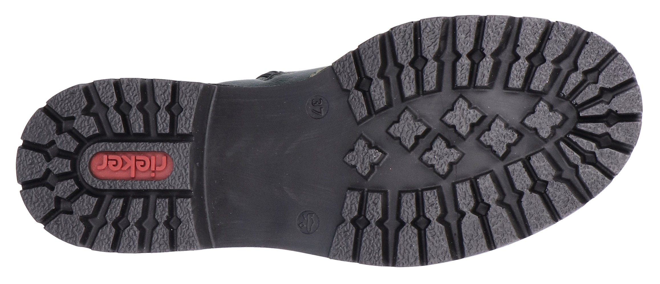 Rieker Winterlaarsjes veterschoenen, enkellaars, hakken, chelseaboots met binnenrits