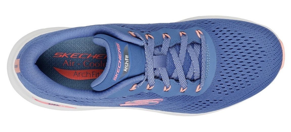 Skechers Sneakers ARCH FIT 2.0-BIG LEAGUE fitnessschoen, trainingsschoen, vrijetijdsschoen met goede demping