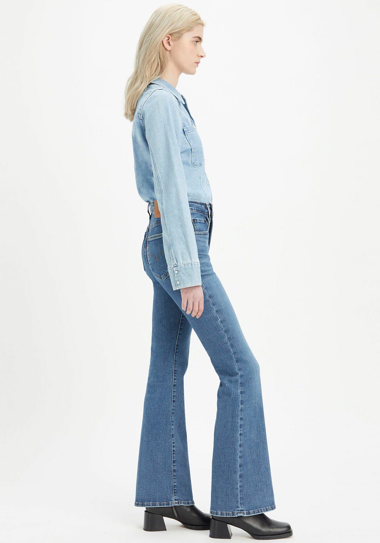 Levi's® Wijd uitlopende jeans 726 HR FLARE