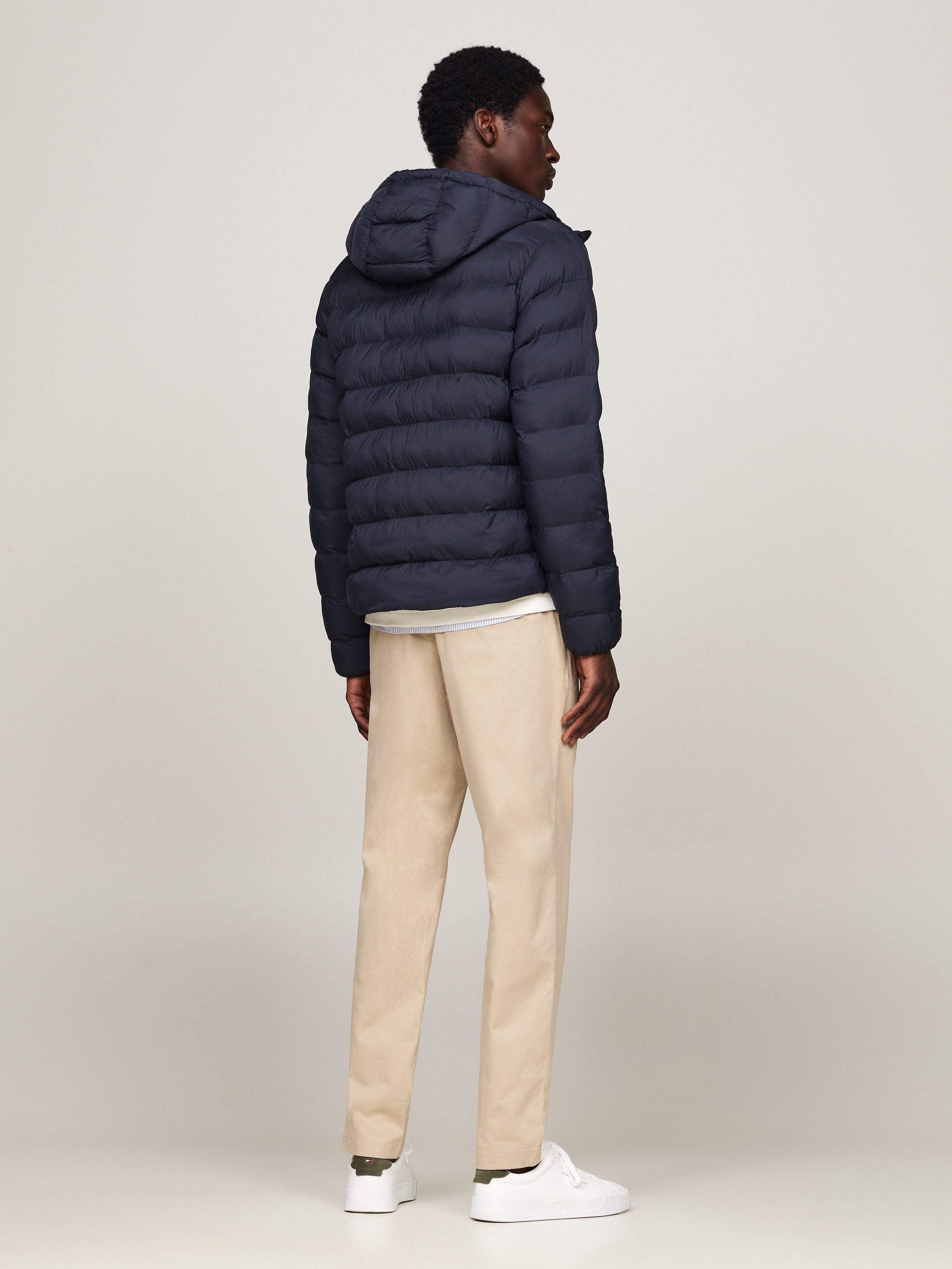 Tommy Hilfiger Gewatteerde jas MID WEIGHT HOODED JACKET