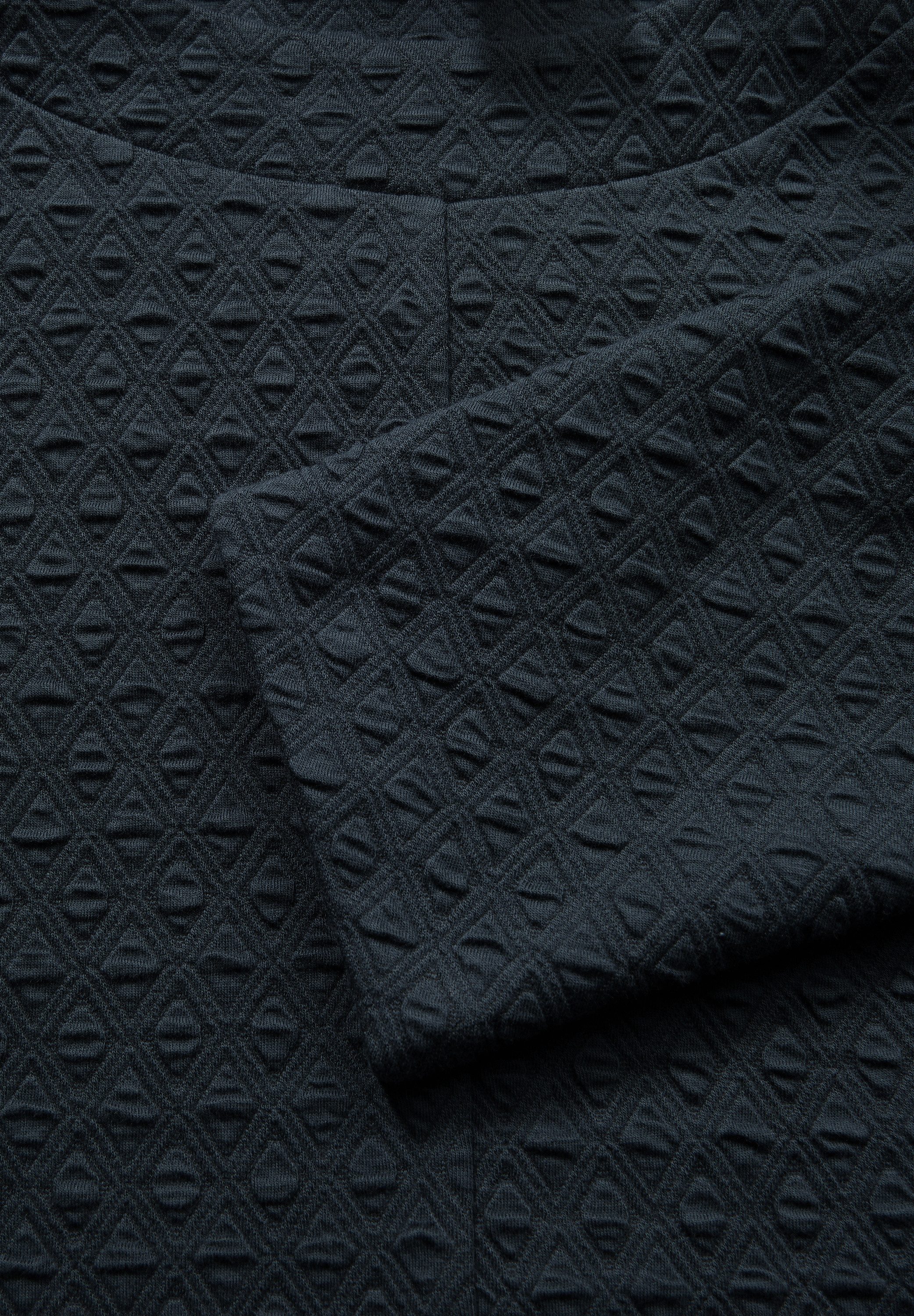 STREET ONE Shirt met 3/4 mouwen met structuurpatroon