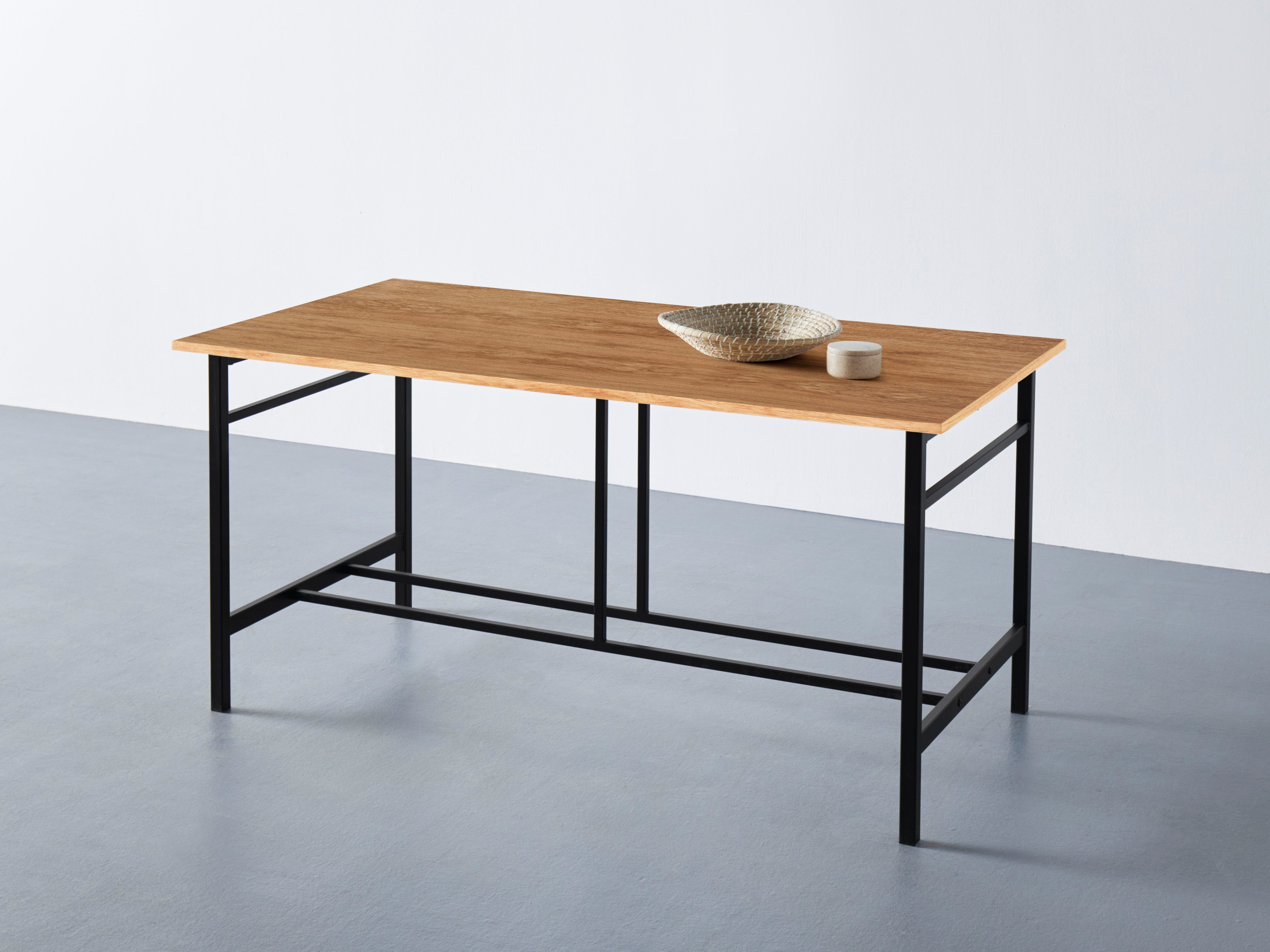 Home affaire Eettafel Sare met echt houtfineer van eiken