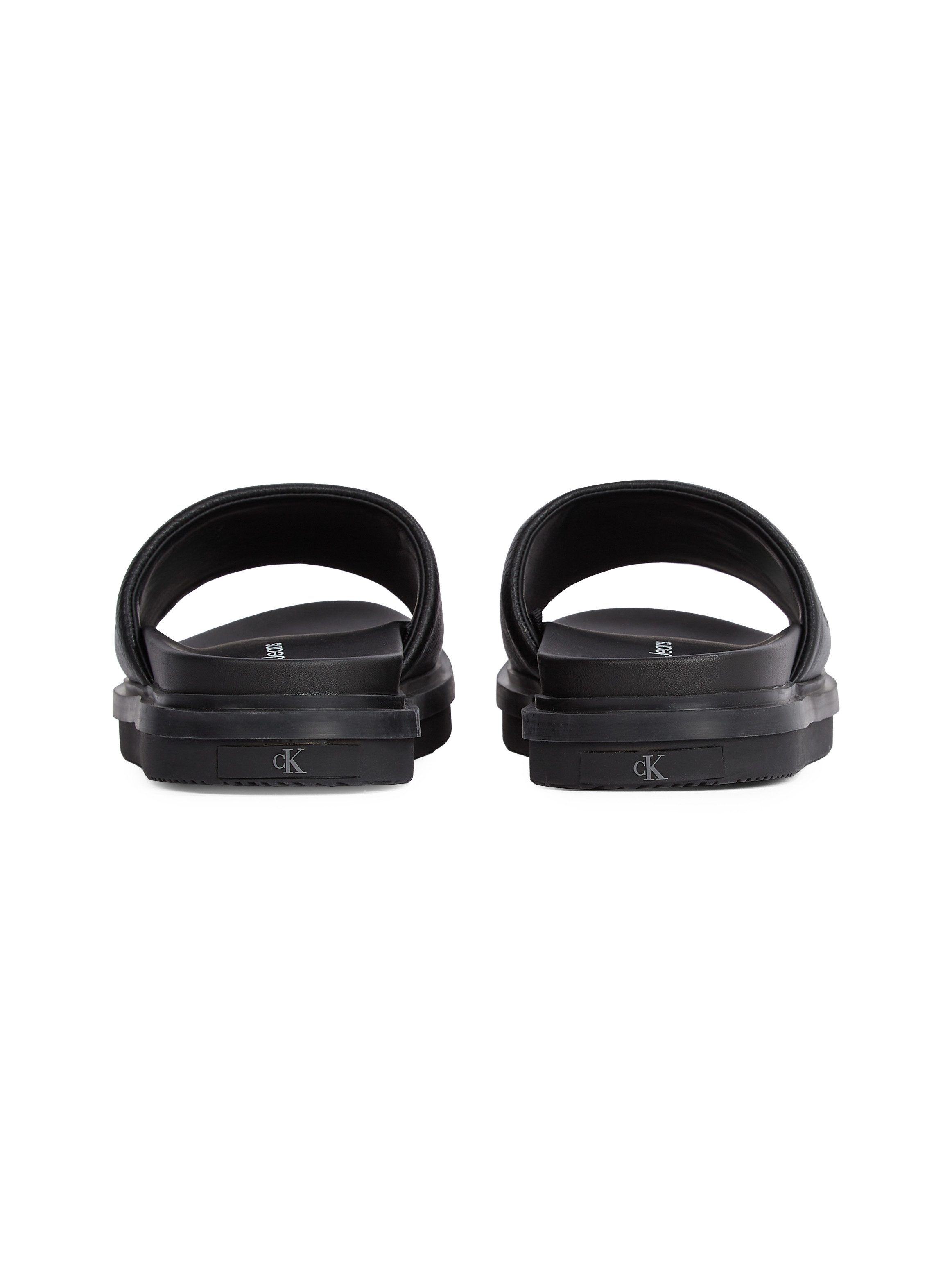 Calvin Klein Slippers FLAT MOLDED SLIDE SANDAL LTH