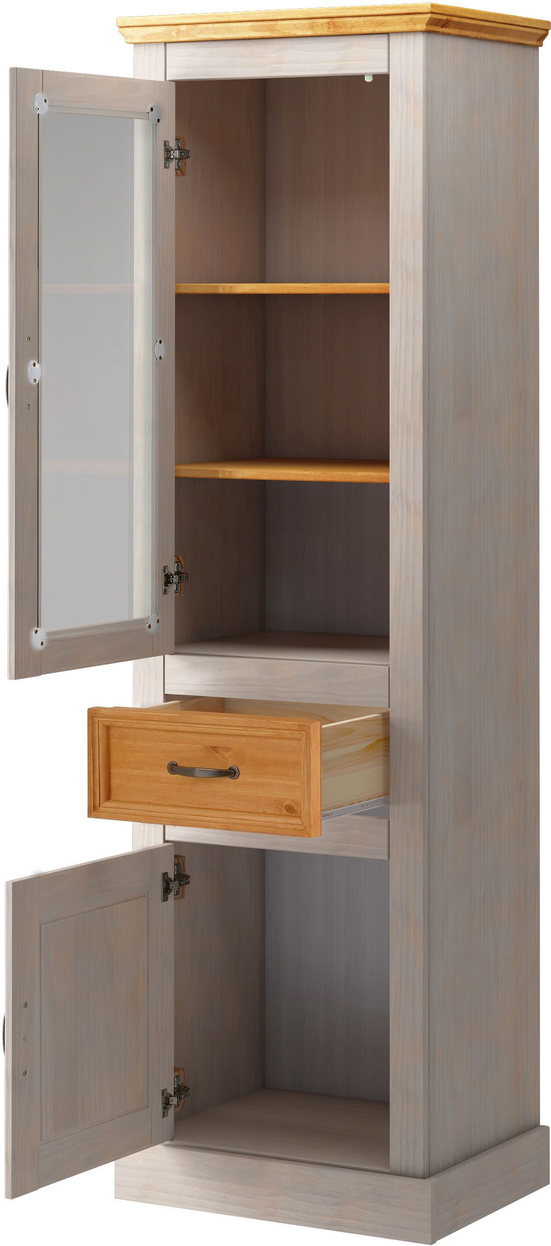 Home affaire Vitrinekast Selma Hoogte 180 cm