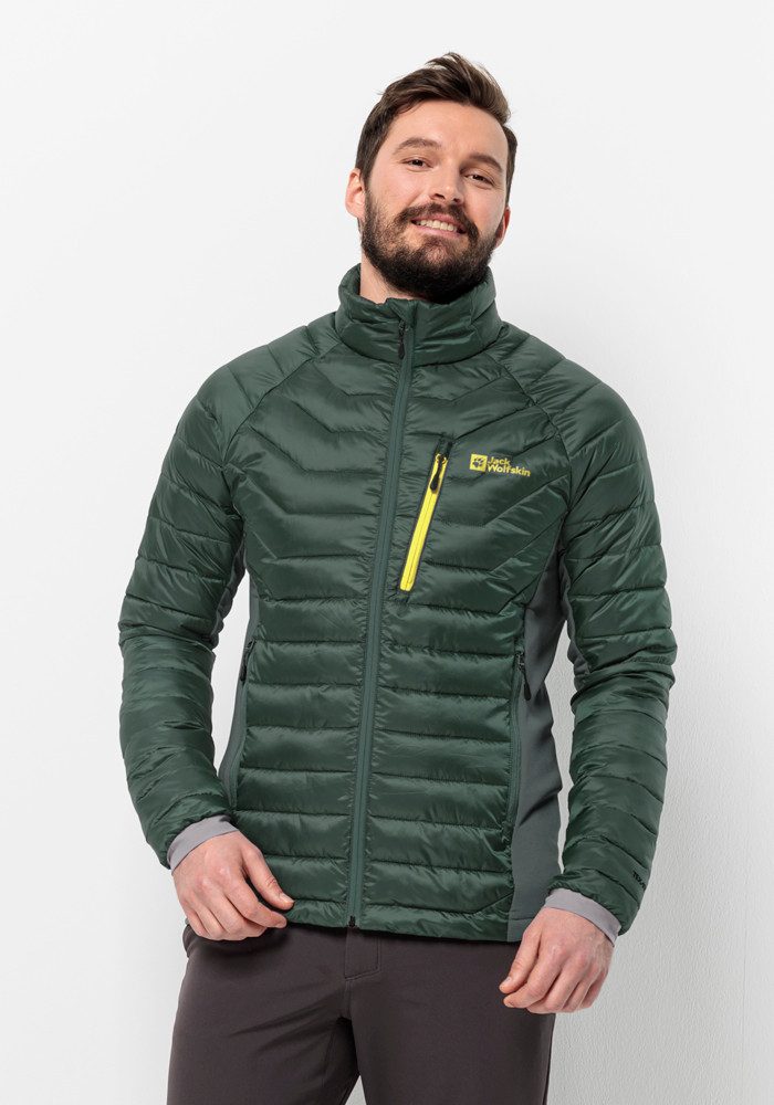 Jack Wolfskin Functioneel jack ROUTEBURN PRO INS JKT M heren wandelen & outdoor maat L (52) groen